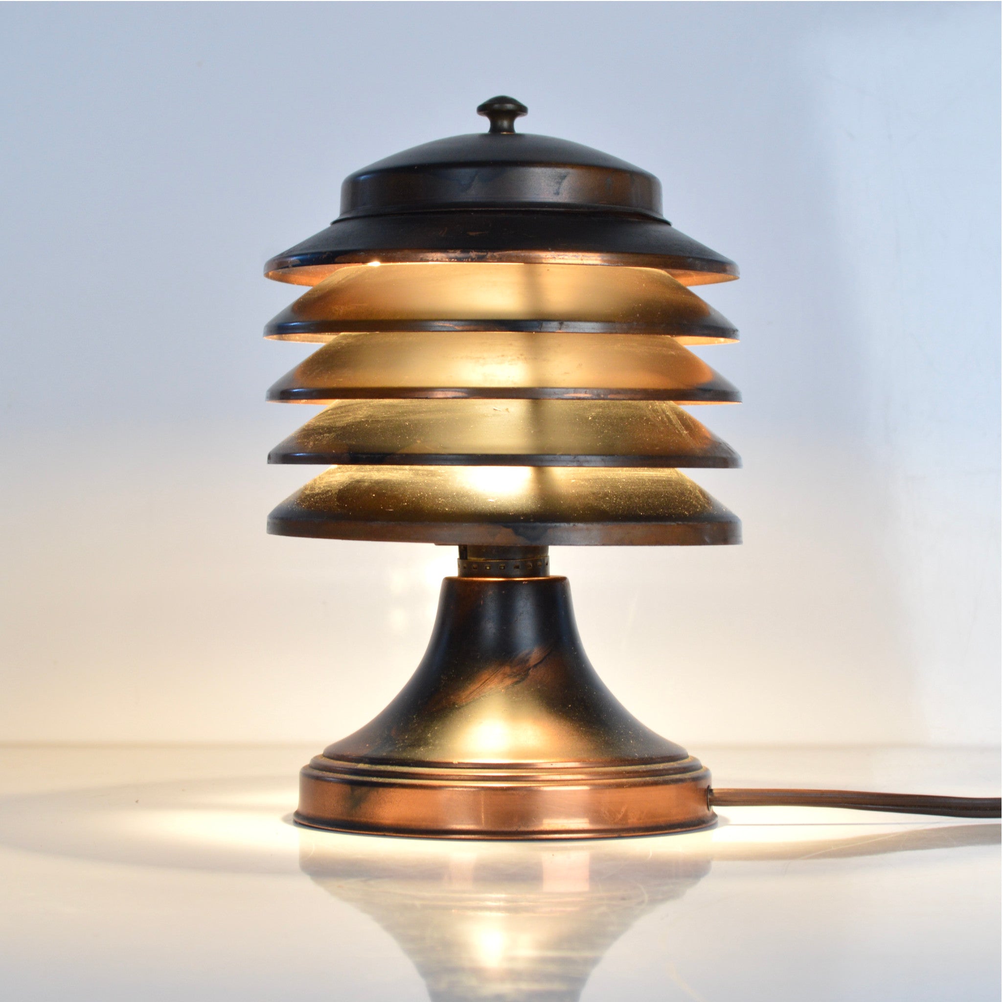 Art Deco Desk Lamp by Coulter Toronto Electric, c. 1940