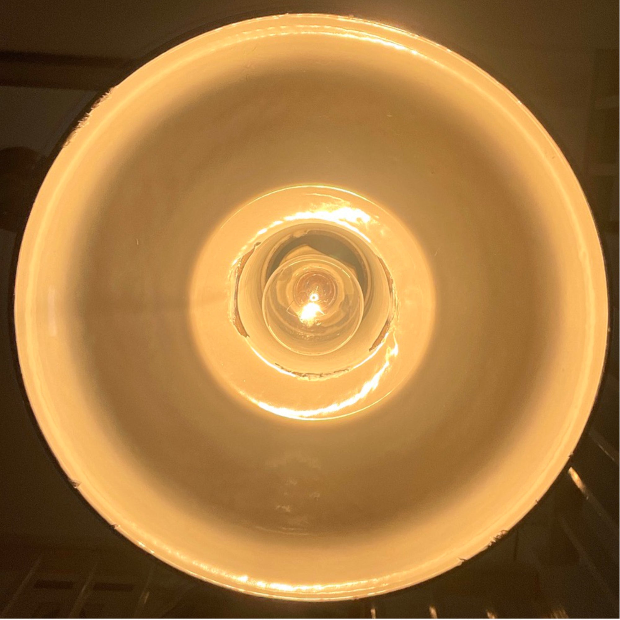 Timeless Design Vintage Benjamin Enamel Pendant Lights - Pair