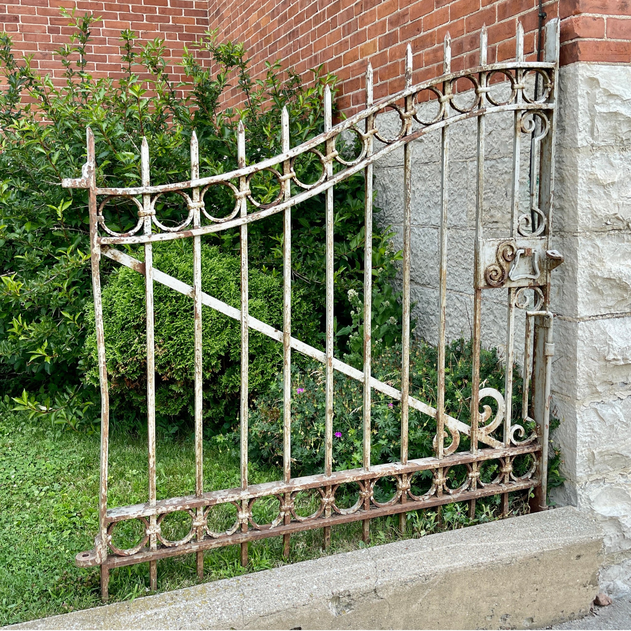 Antique Iron Gate