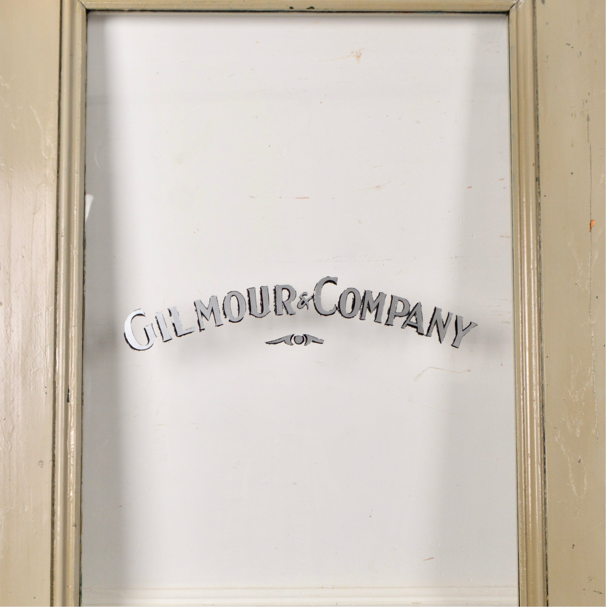 Oversized Glazed Mercantile Doors – Gilmour & Company, Brockville ON (1870–1956)