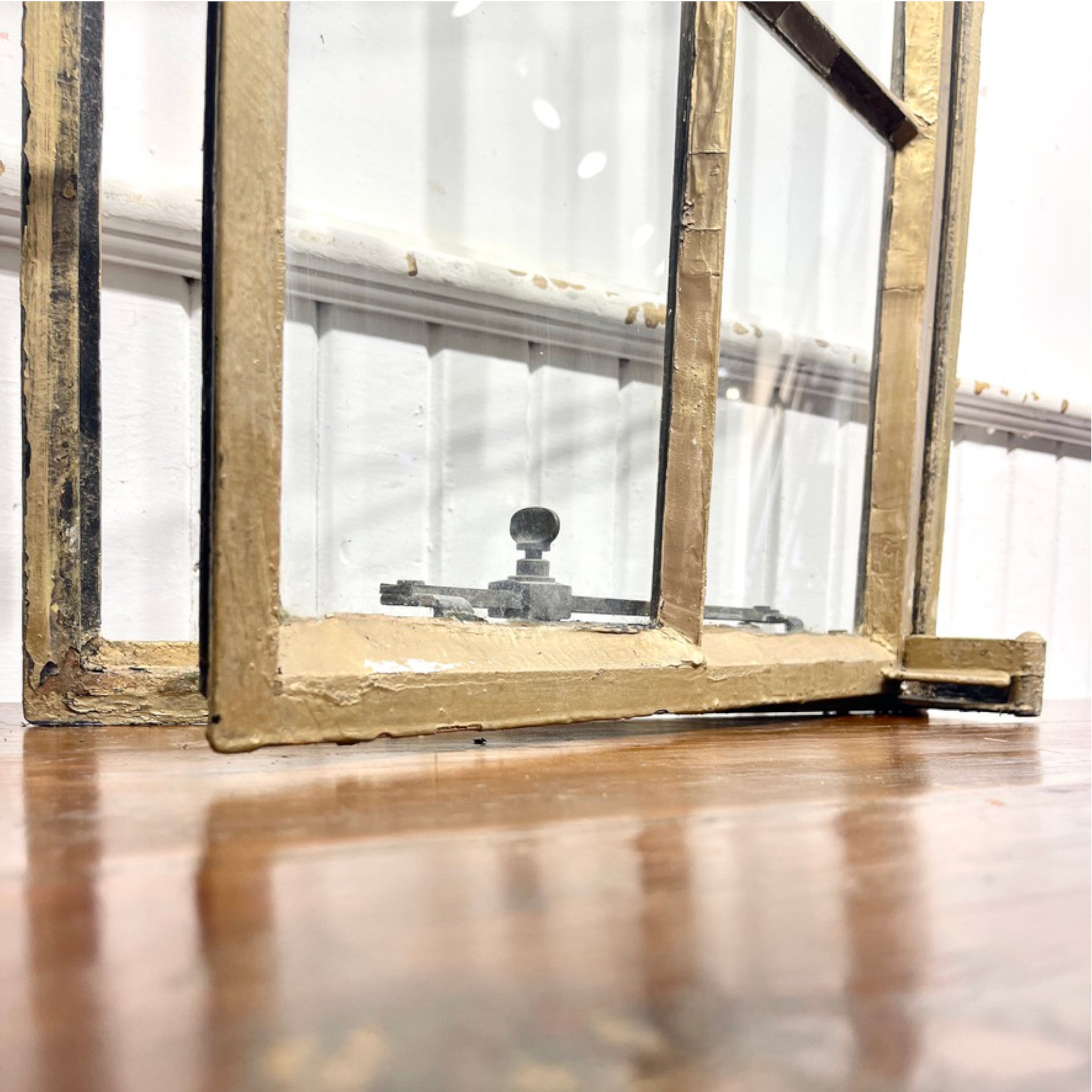 Hope’s 6-Lite Steel Window with Brass Hardware — c.1920s