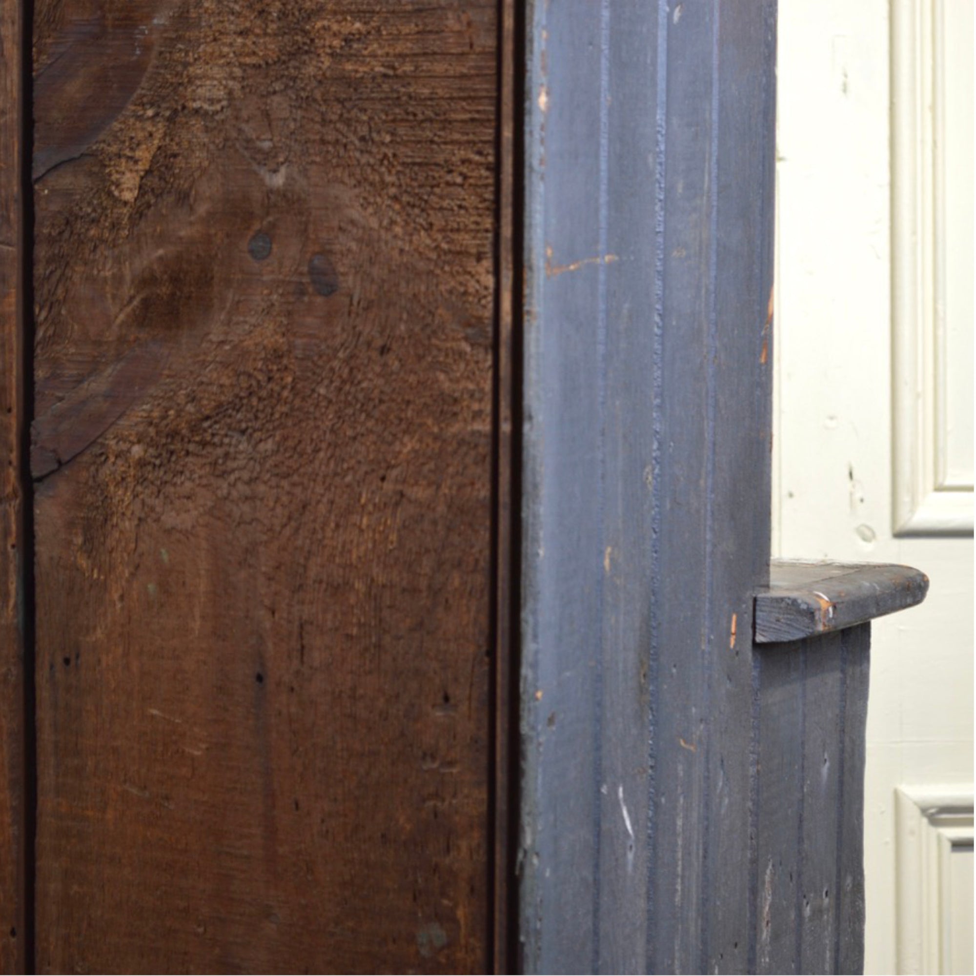 Antique Country Farmhouse Kitchen Cupboard - Handcrafted in Eastern Ontario, Circa 1890