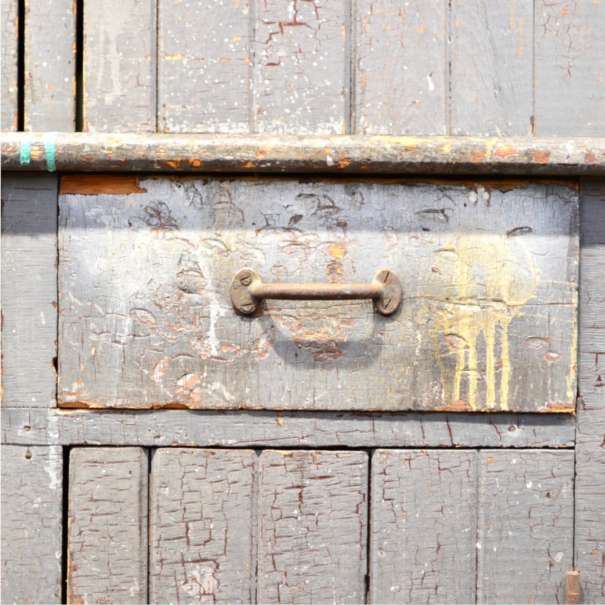 Antique Country Farmhouse Kitchen Cupboard - Handcrafted in Eastern Ontario, Circa 1890