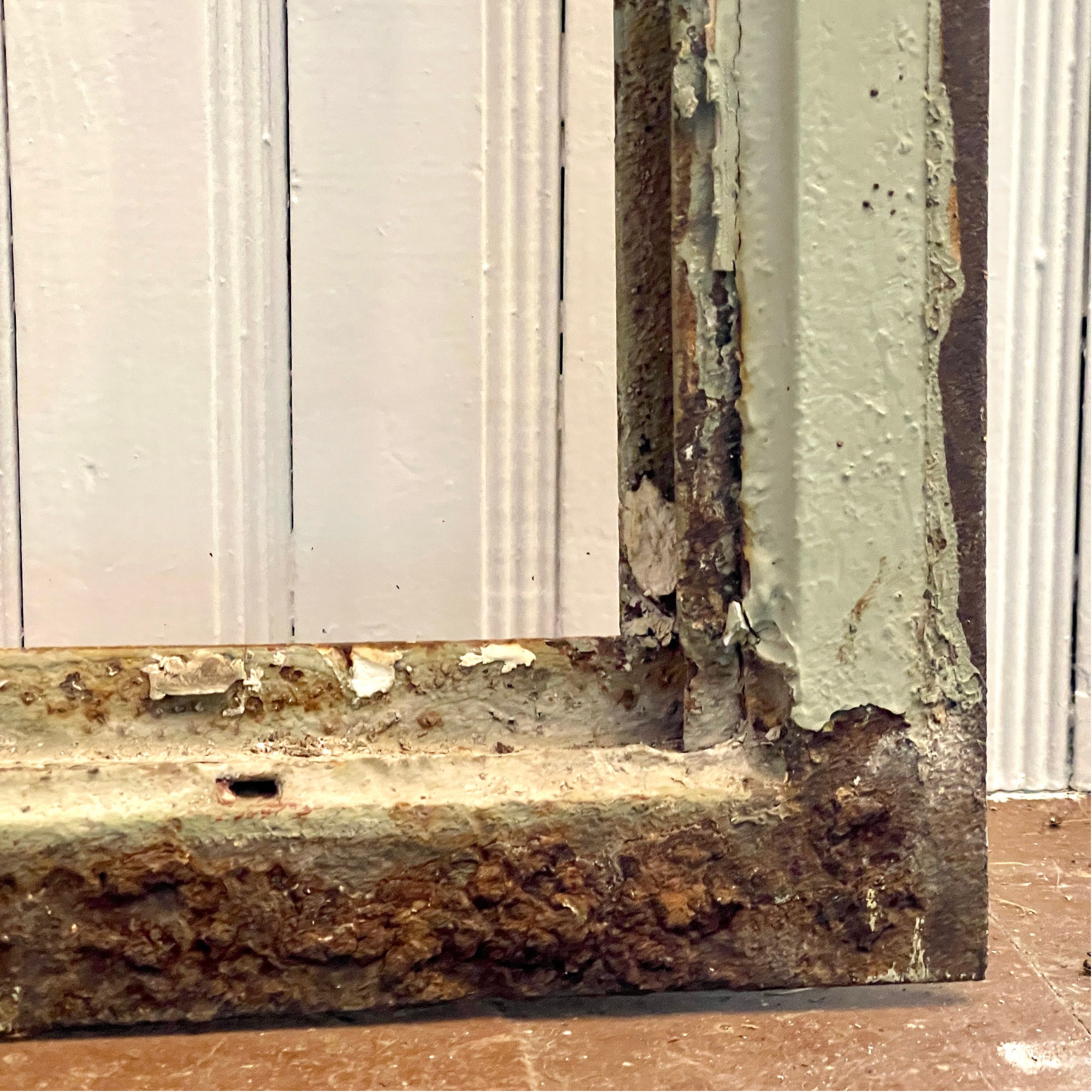 Rare Salvaged Steel Frame Windows From An Early 1900s Eastern Ontario Public Works Building