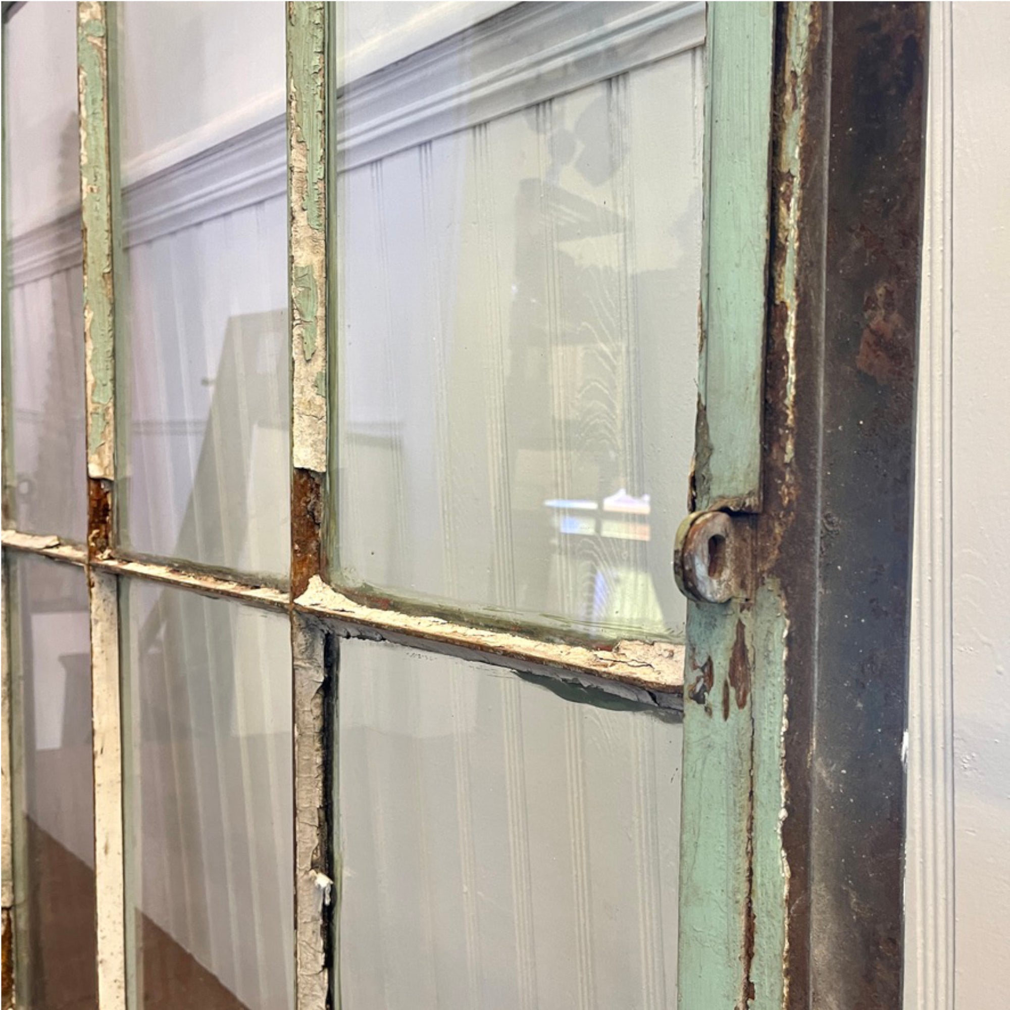 Rare Salvaged Steel Frame Windows From An Early 1900s Eastern Ontario Public Works Building