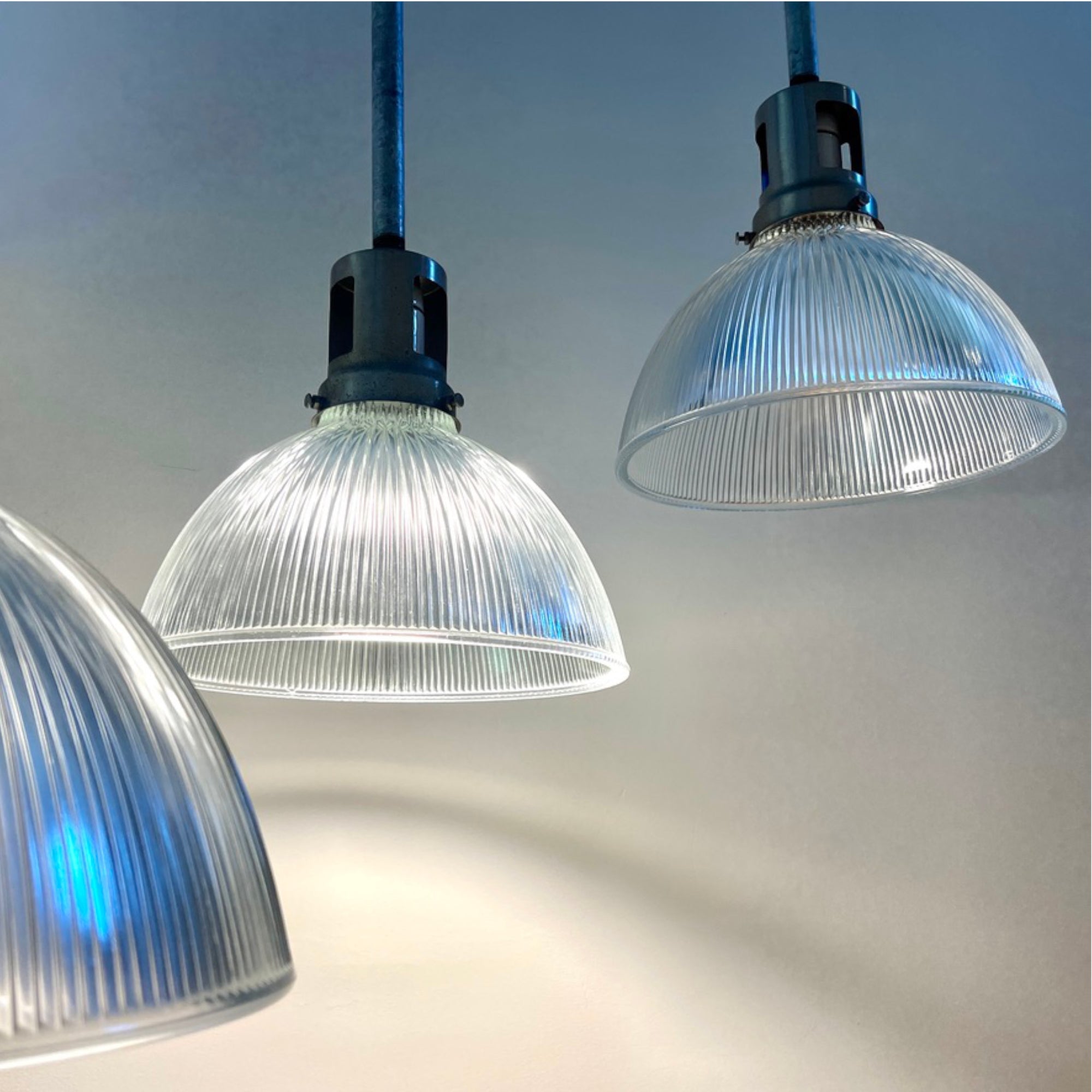 Vintage Holophane Industrial Lights