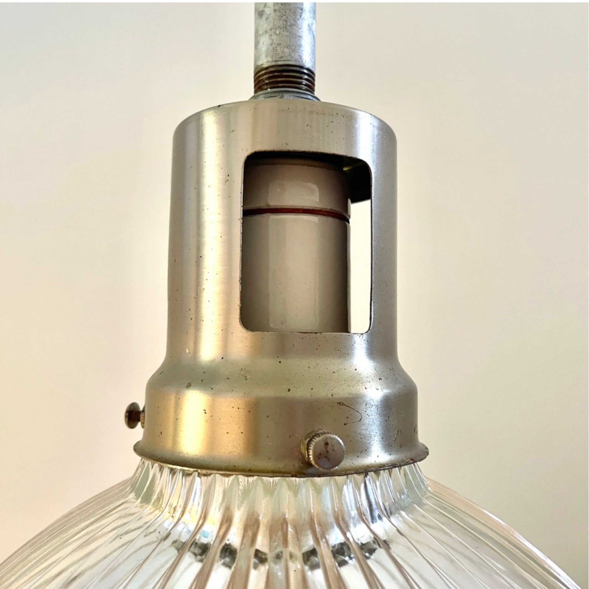 Vintage Holophane Industrial Lights