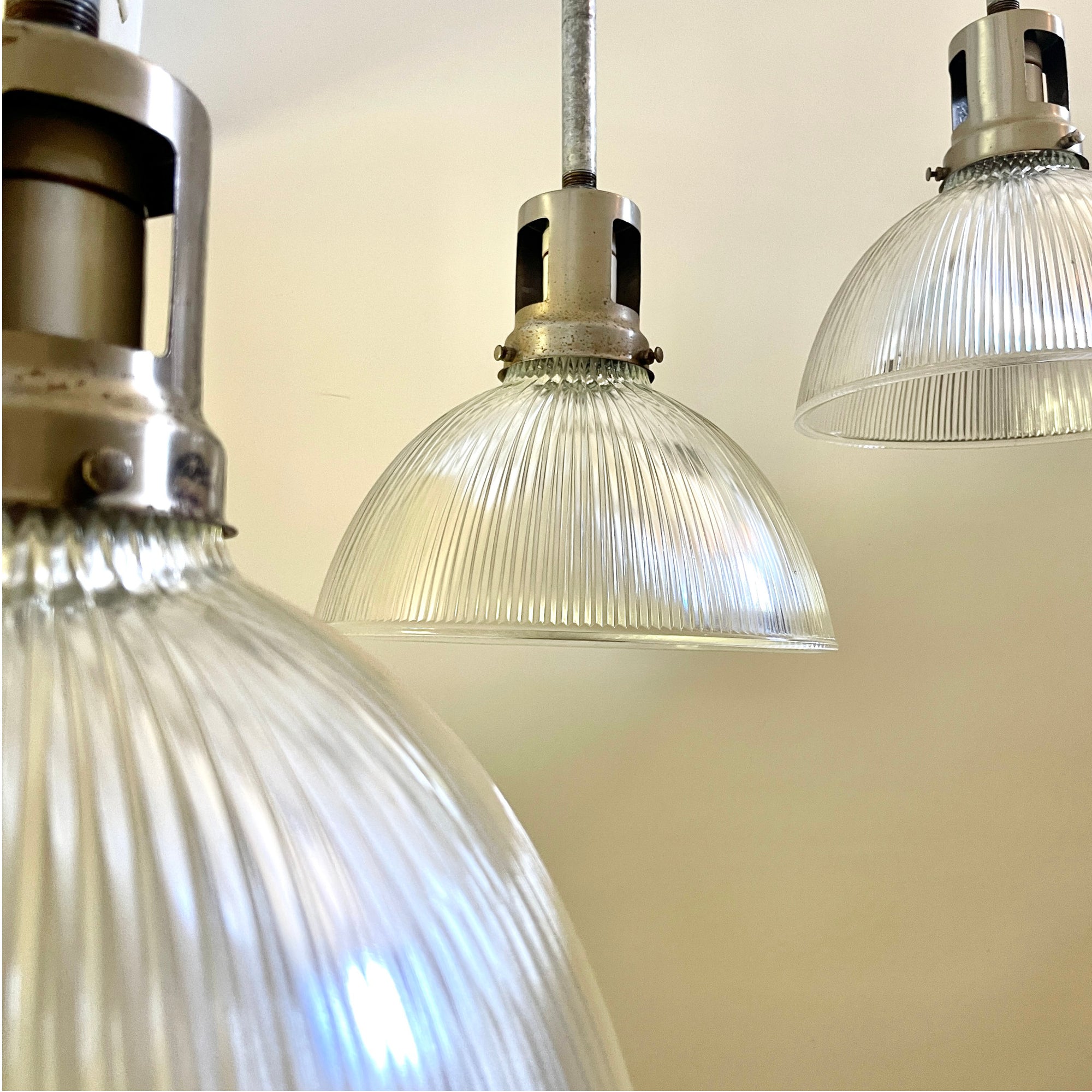 Vintage Holophane Industrial Lights