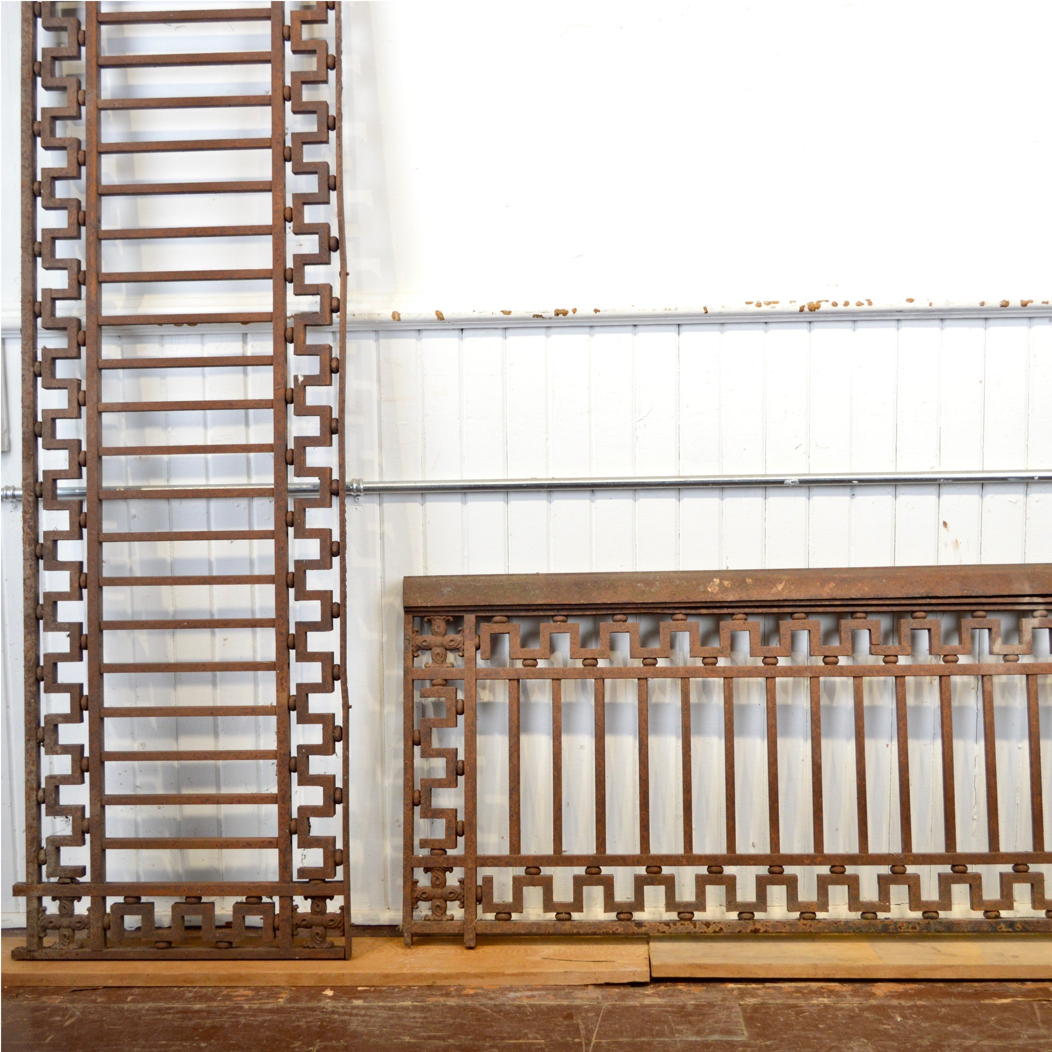 Antique Cast Iron Railing - Salvage-Garden