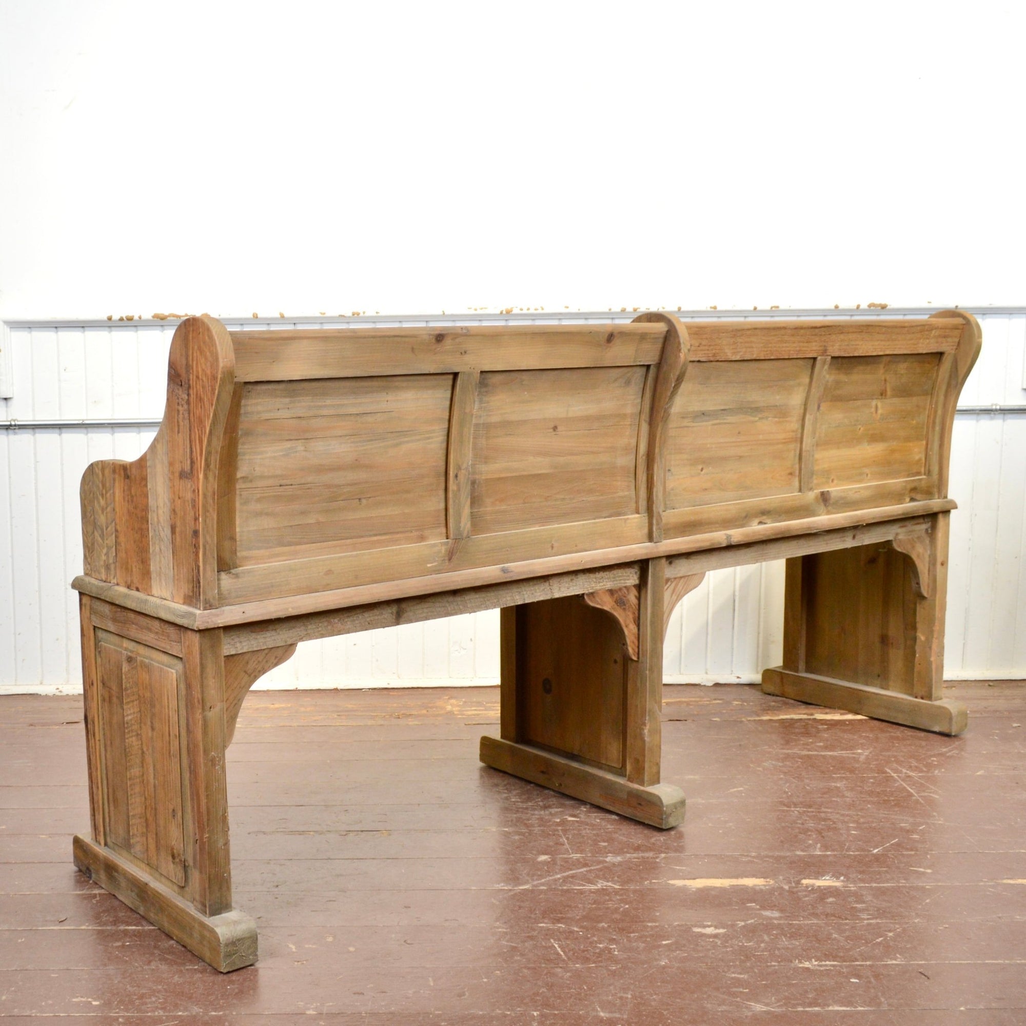 Vintage Pine Bench - Salvage-Garden
