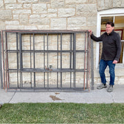 18 Lite Factory Windows With Ventilators - Salvage-Garden