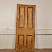 1850s 4 Panel DoorWith Original Paint - Salvage-Garden