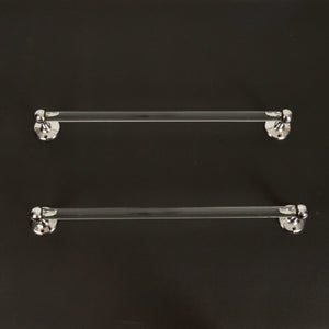 1950s Pair of Glass Rod Towel Bars - Salvage-Garden