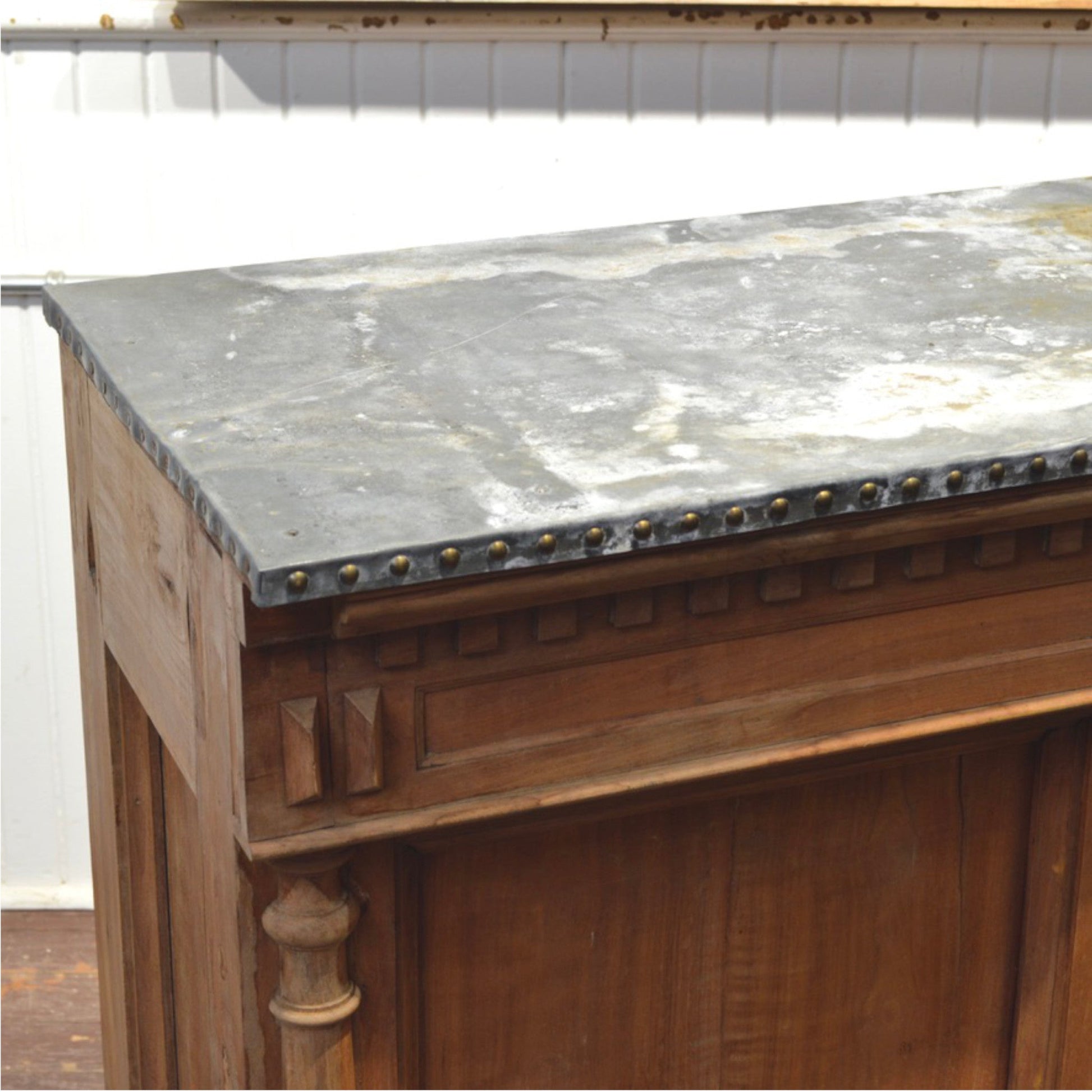 19th Century French Country Bar and Back Bar - Salvage-Garden