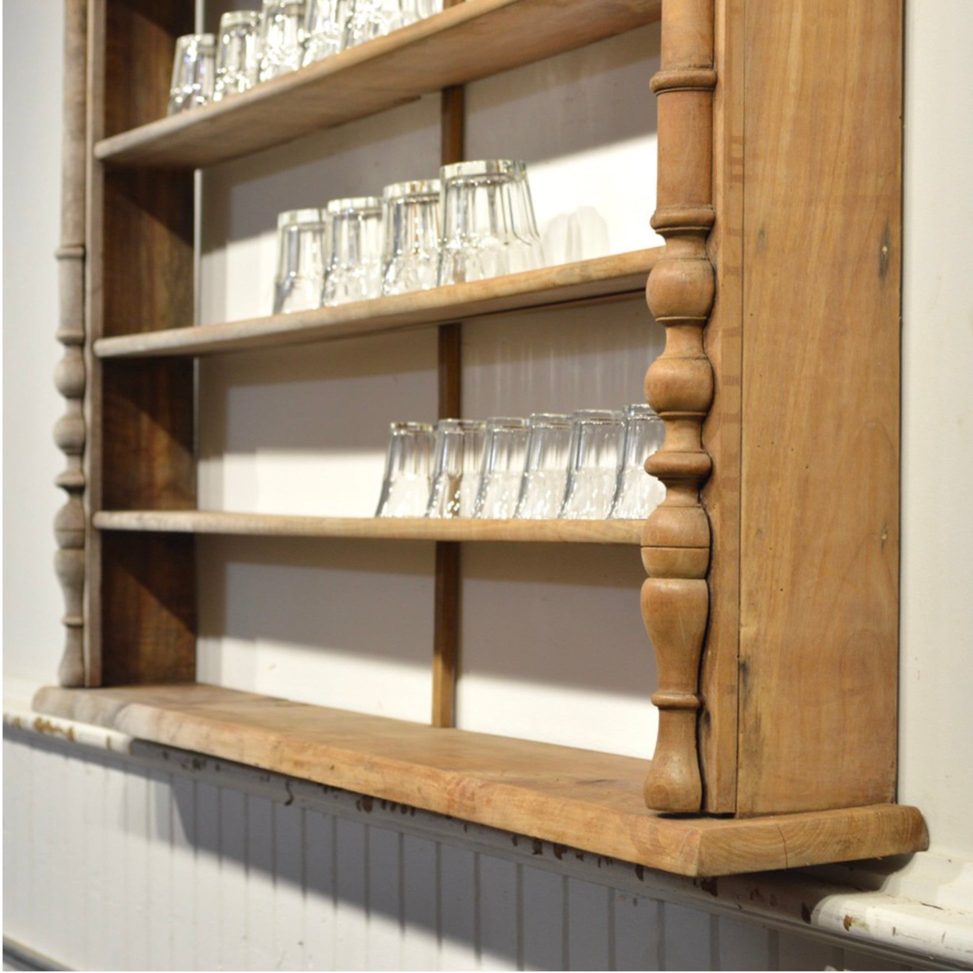 19th Century French Country Bar and Back Bar - Salvage-Garden