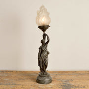 19th Century Newel Lamp - Salvage-Garden