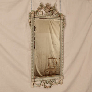 Antique French Trophy Mirror - Salvage-Garden