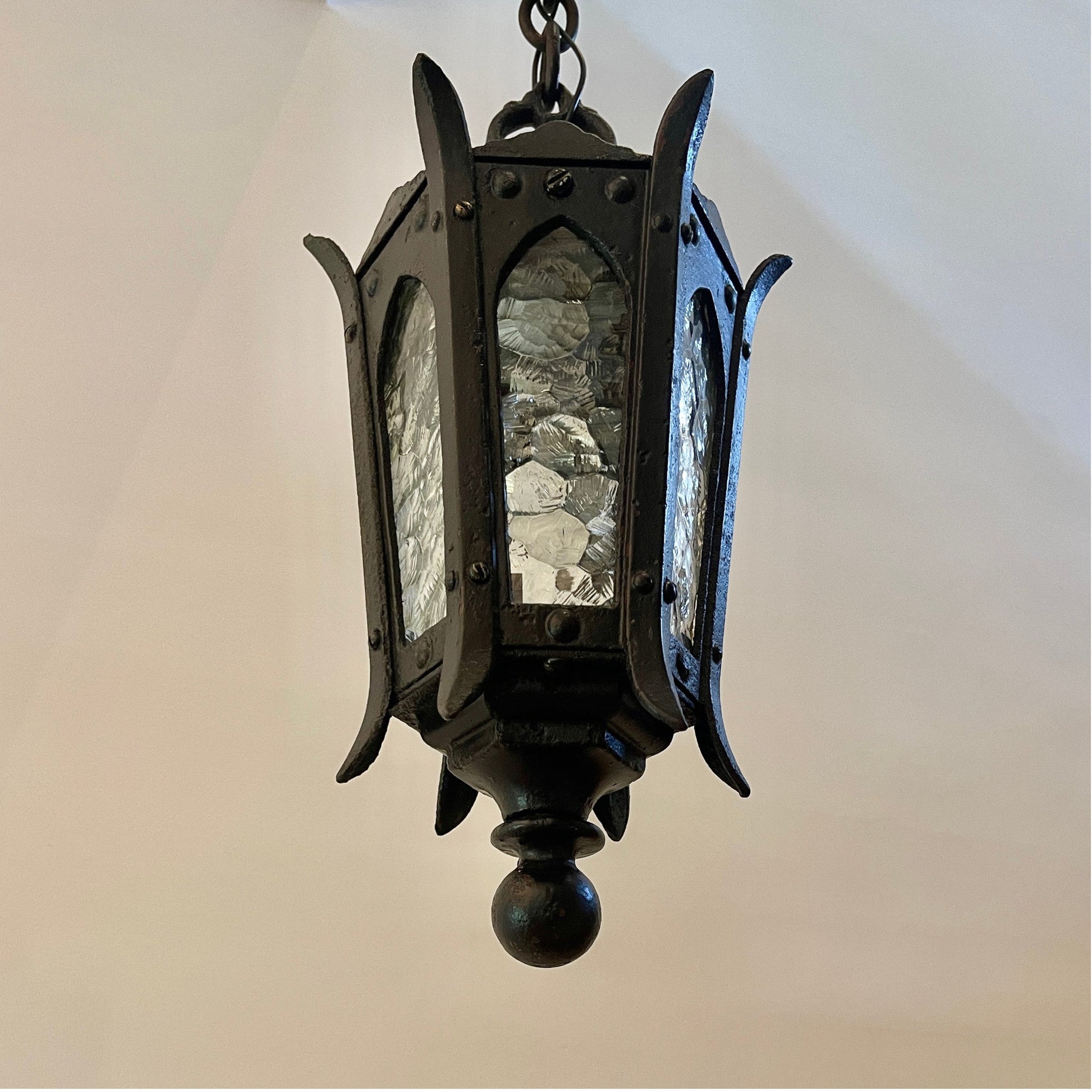 Antique Gothic Revival Exterior Light - Salvage-Garden