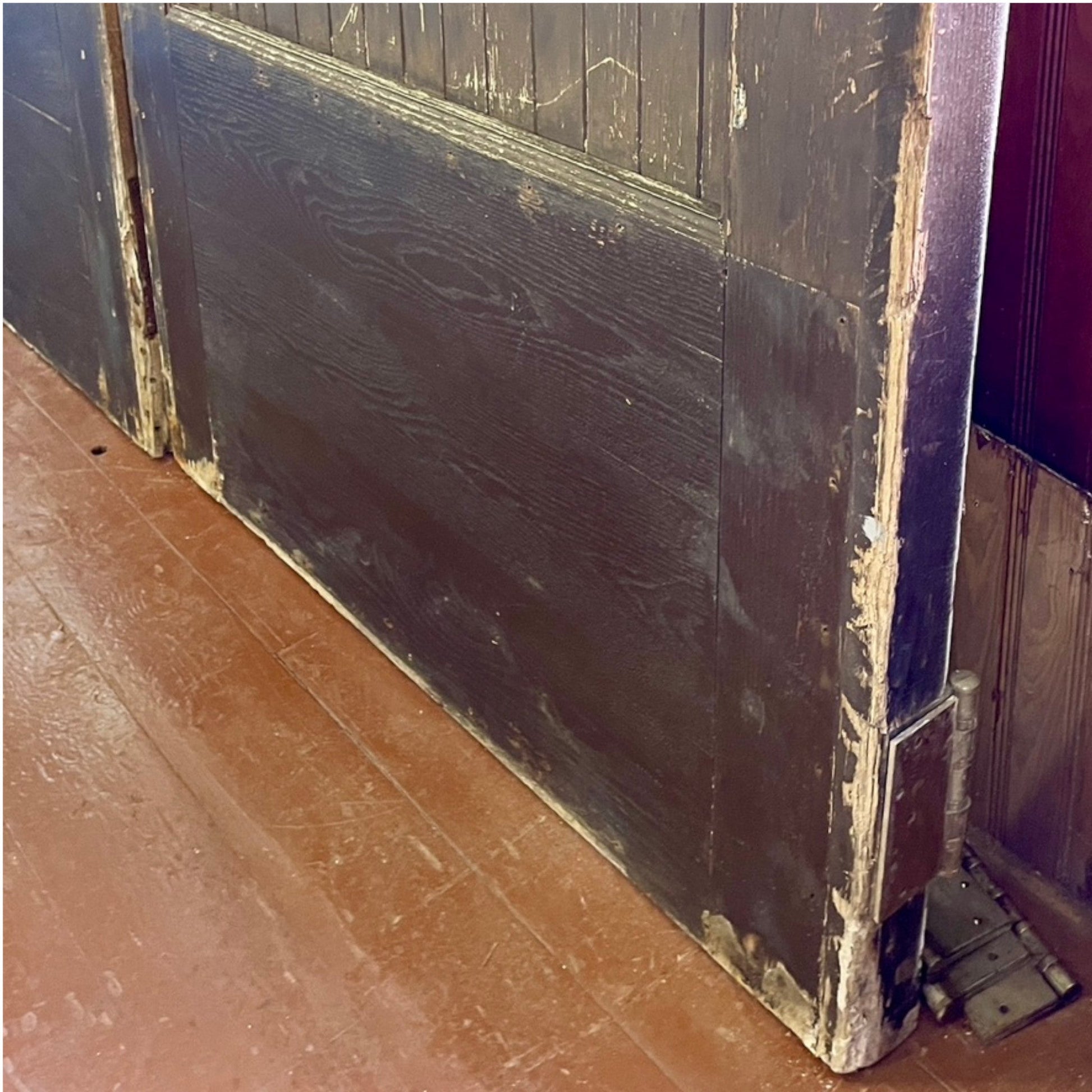 Antique Oak Institutional Doors From Montreal - Salvage-Garden