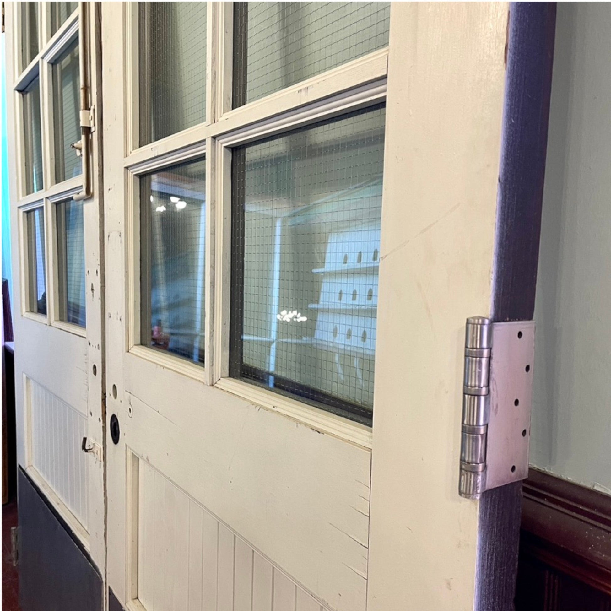 Antique Oak Institutional Doors From Montreal - Salvage-Garden