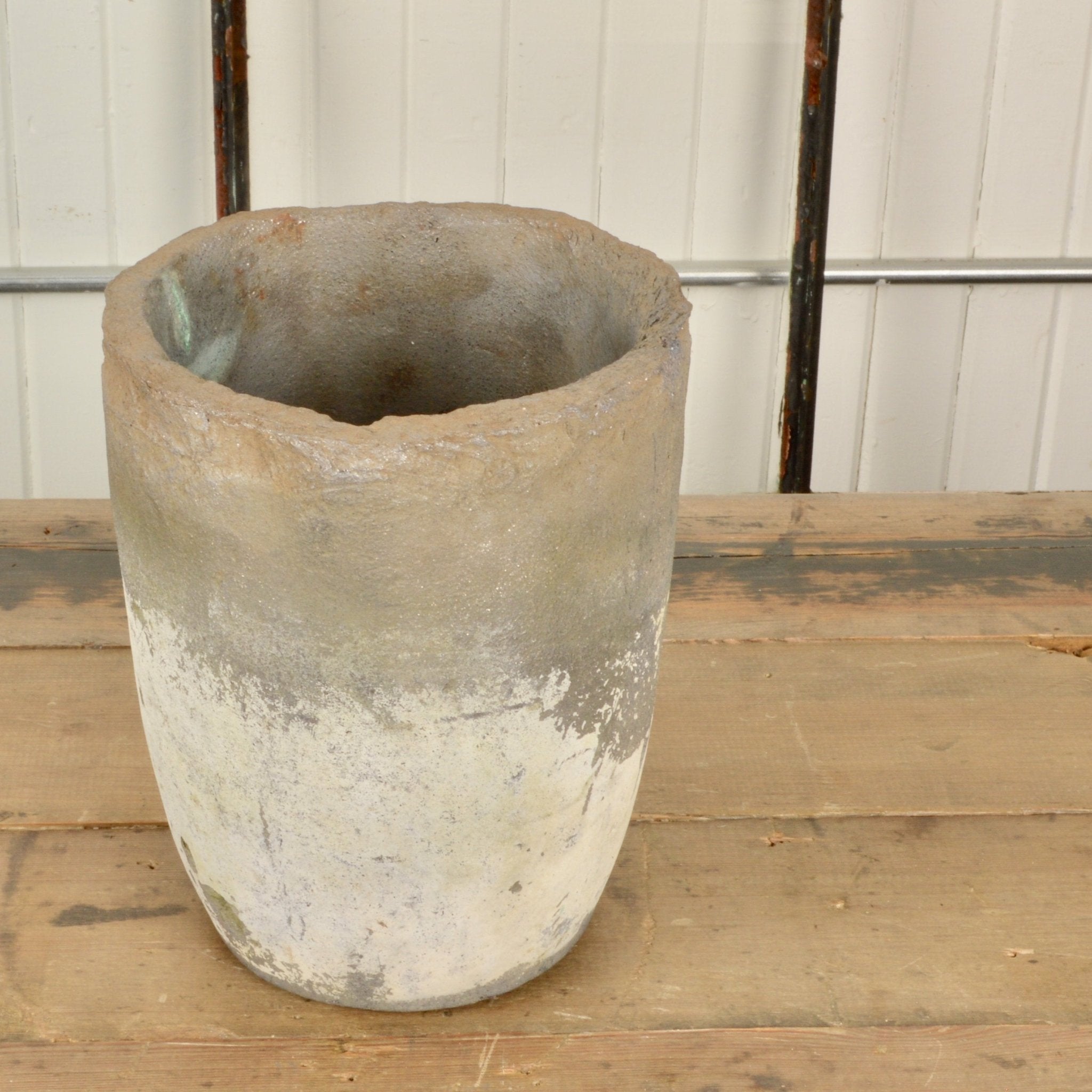 Antique Plumbago Crucible - Salvage-Garden
