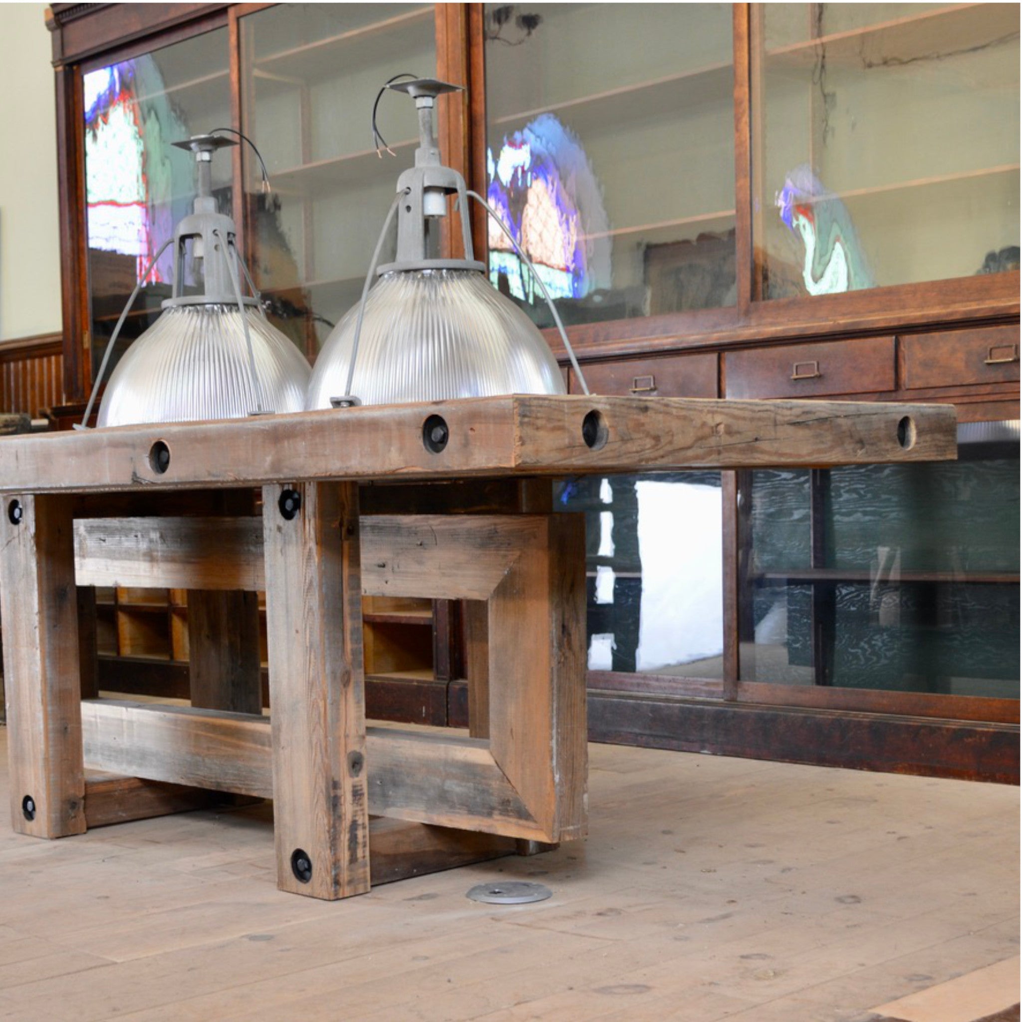 Custom Reclaimed Wood Table - Salvage-Garden