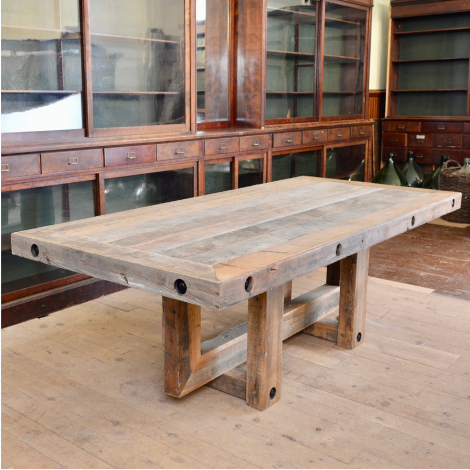 Custom Reclaimed Wood Table - Salvage-Garden