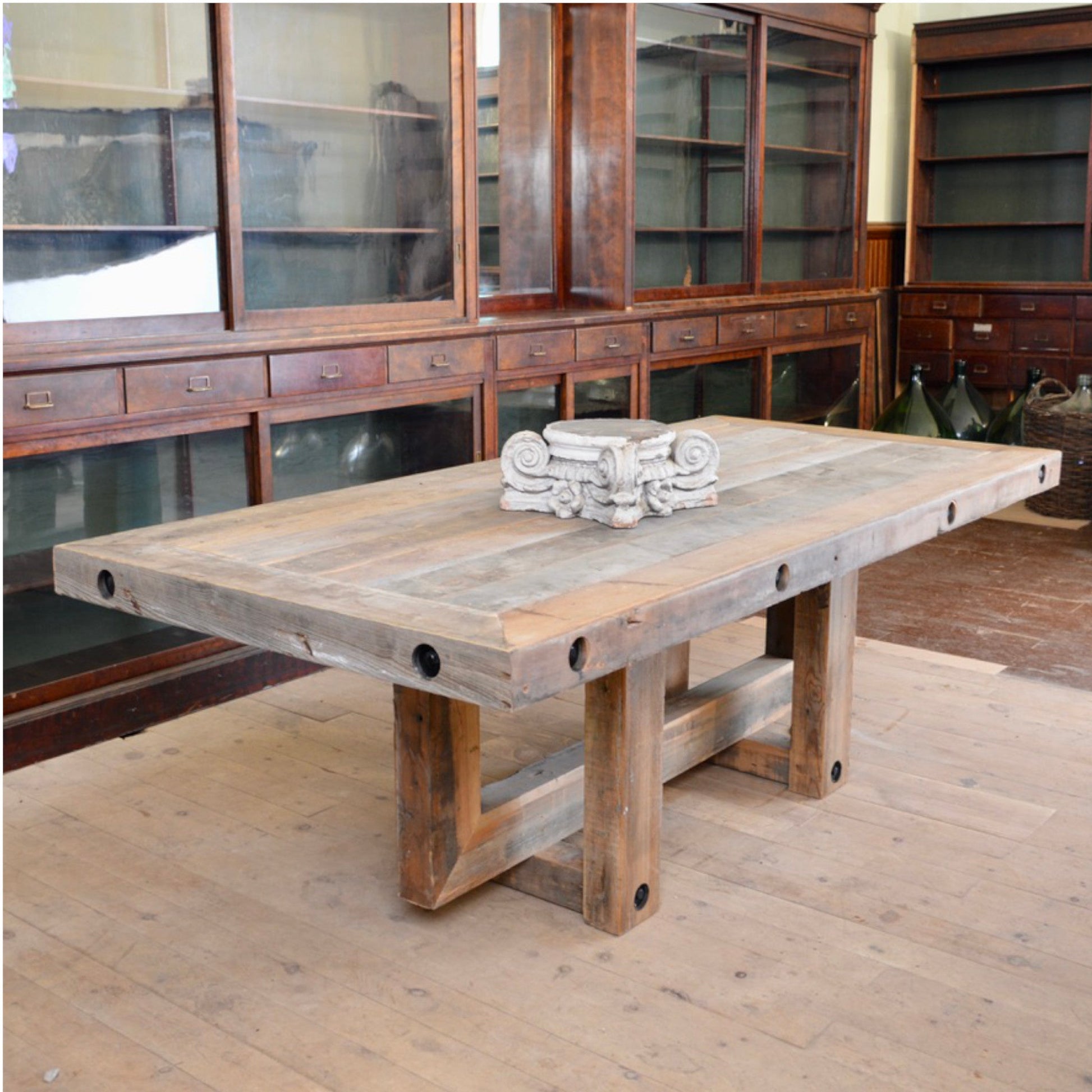 Custom Reclaimed Wood Table - Salvage-Garden