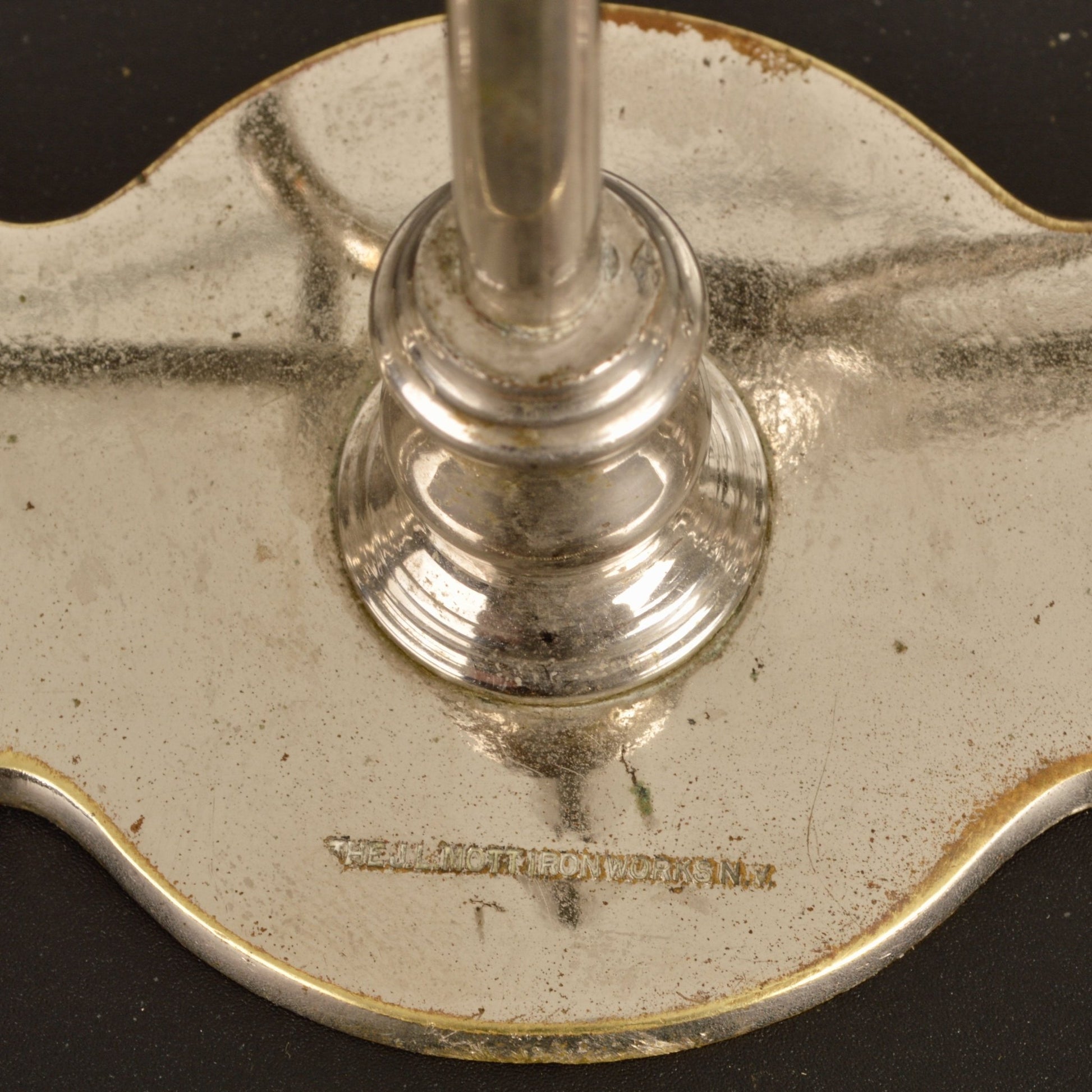 J. L. Mott Bathroom Glass and Soap Holder - Salvage-Garden