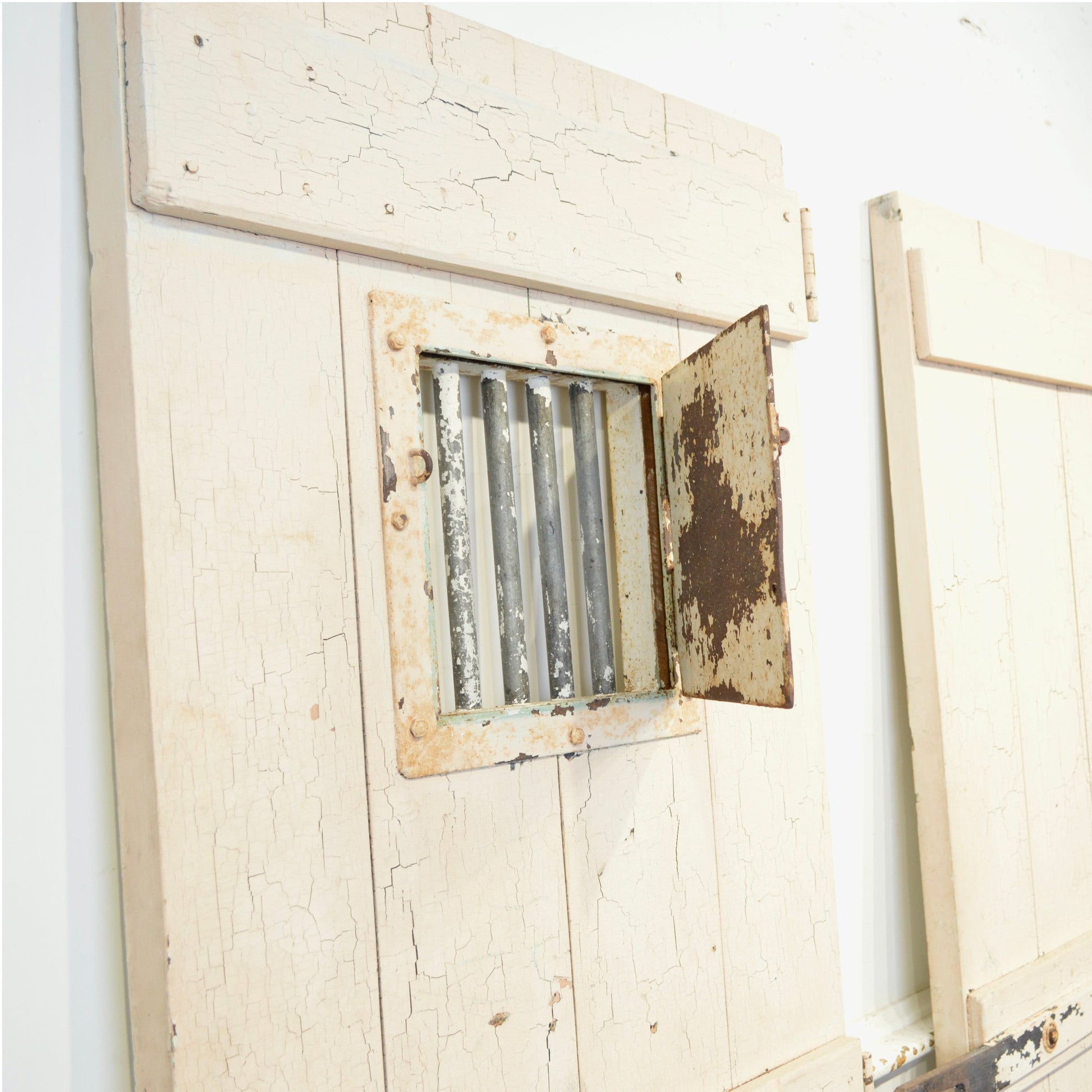 Jail House Doors From Northern Ontario - Salvage-Garden