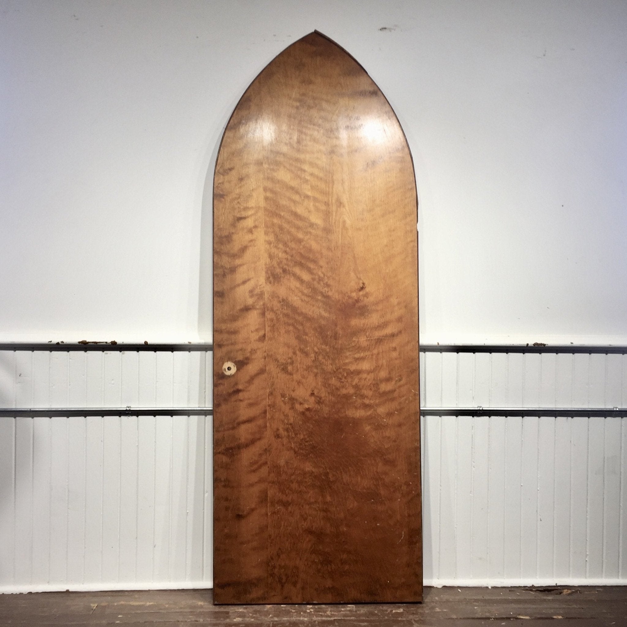 Lancet Arched Door in Gothic Revival Style - Salvage-Garden