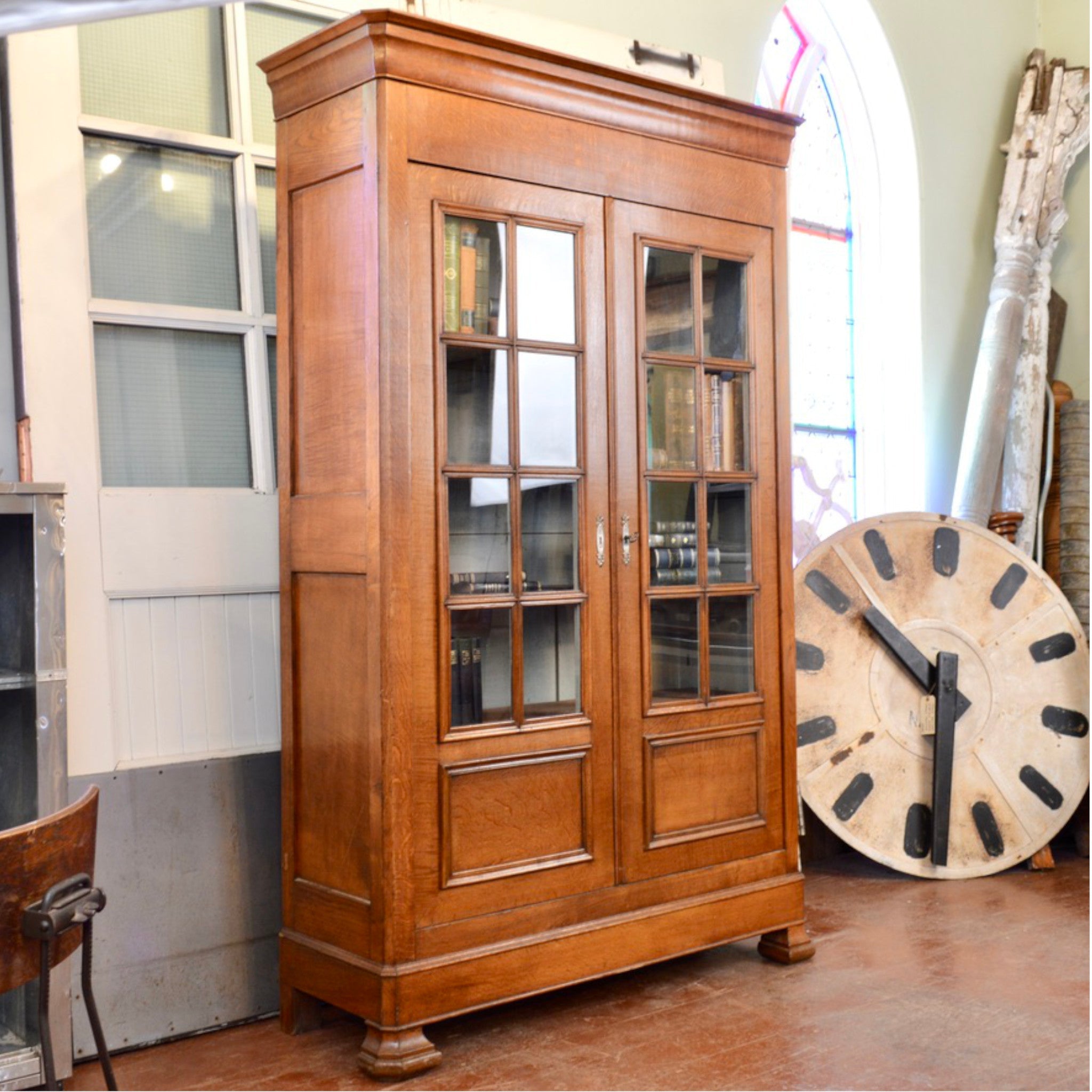 Louis Philippe Bookcase - Salvage-Garden