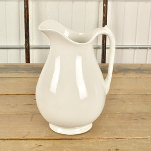 Quebec Made Ironstone Pitcher - Salvage-Garden