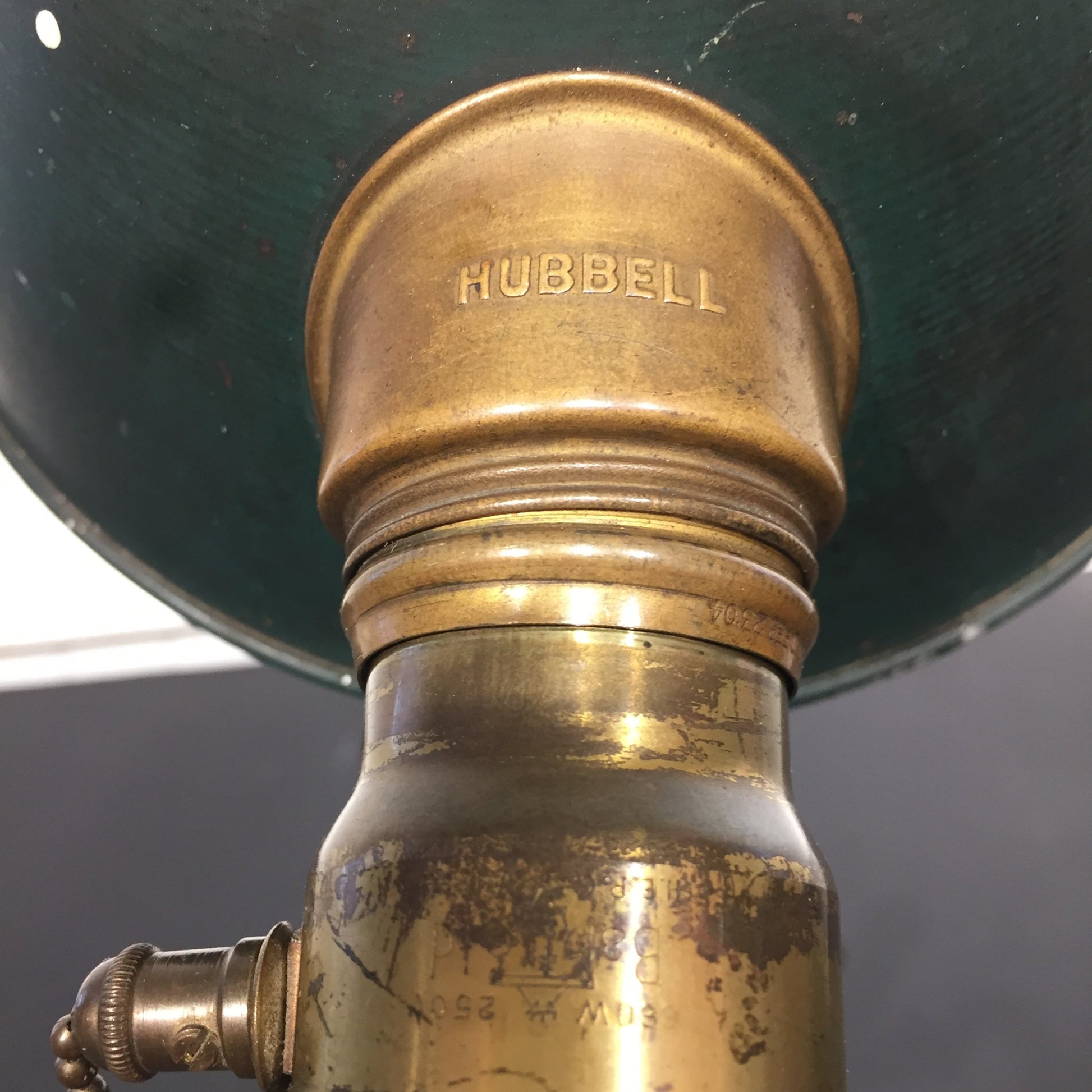 Rare Faries Lamp With Original Hubbell Shade - Salvage-Garden