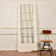 Swinging French Door With Bevelled Glass - Salvage-Garden