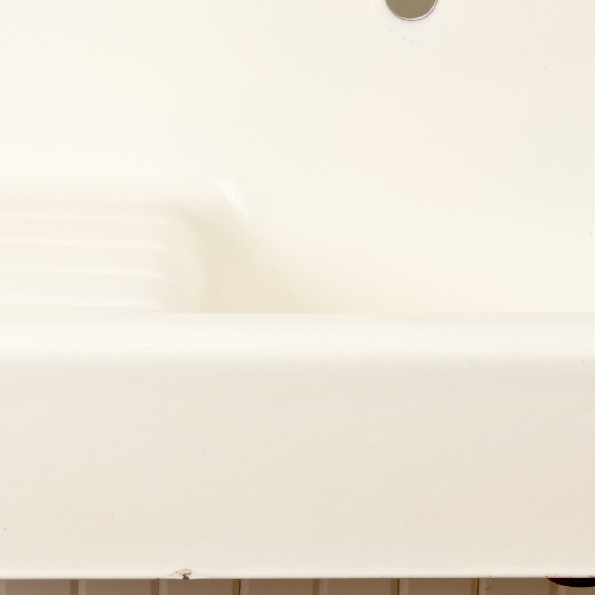 Vintage Apron Front Farmhouse Cast Iron Sink With Draining Board - Salvage-Garden