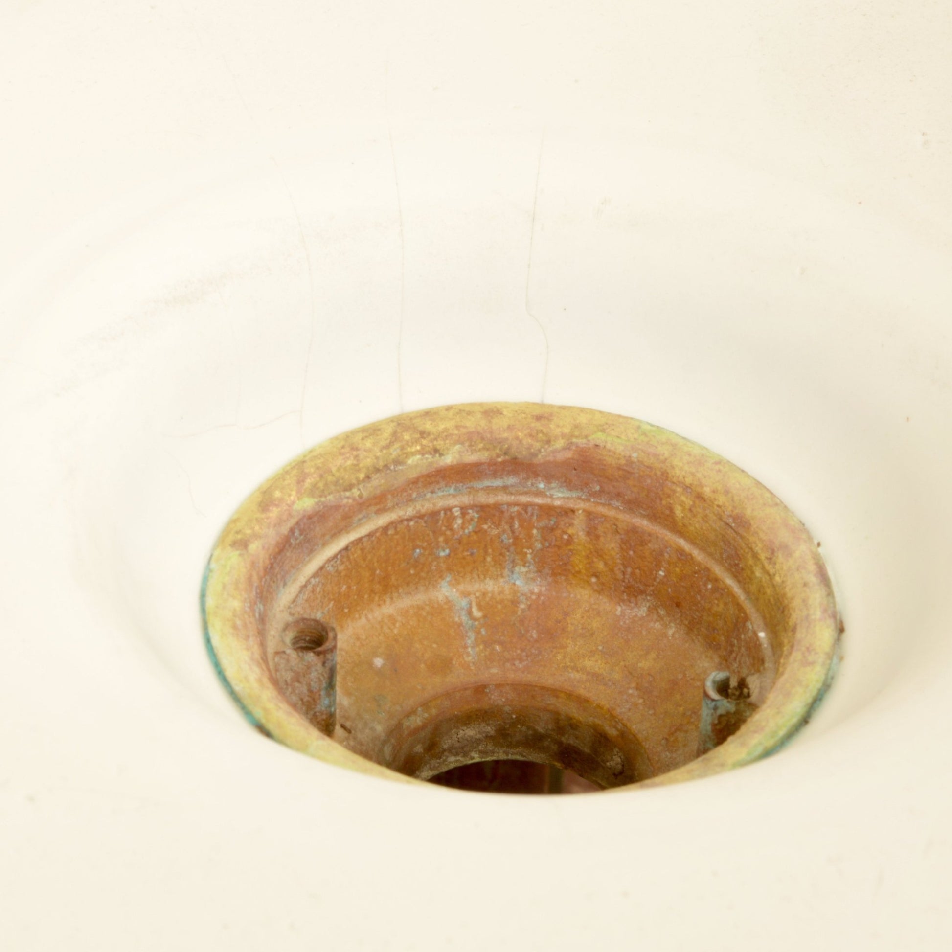 Vintage Apron Front Farmhouse Cast Iron Sink With Draining Board - Salvage-Garden