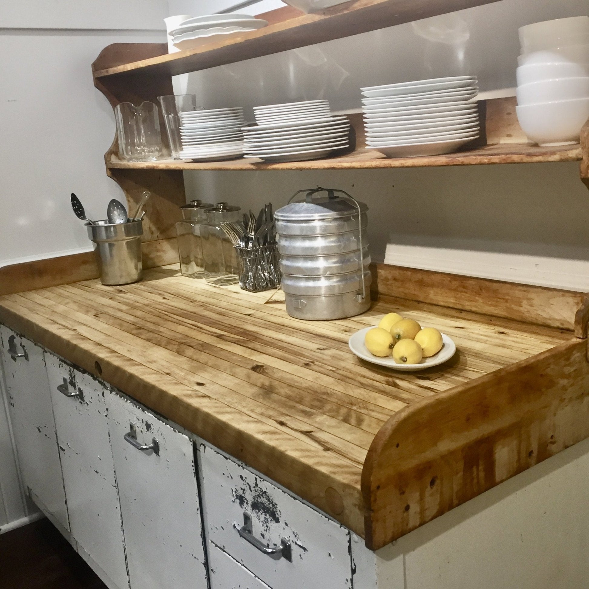 Vintage Bakers Table - Salvage-Garden