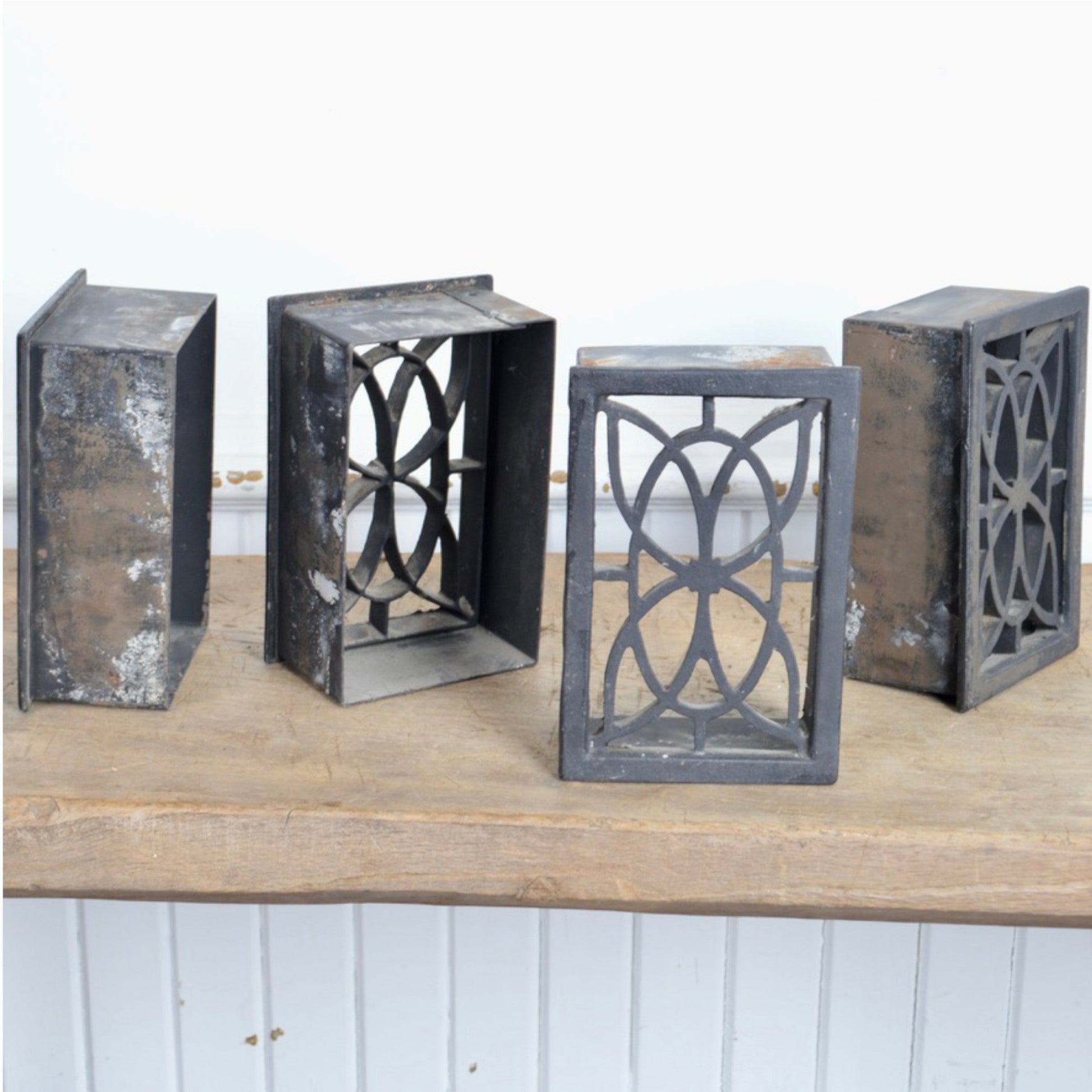 Vintage Cast Iron Fireplace Vents - Salvage-Garden