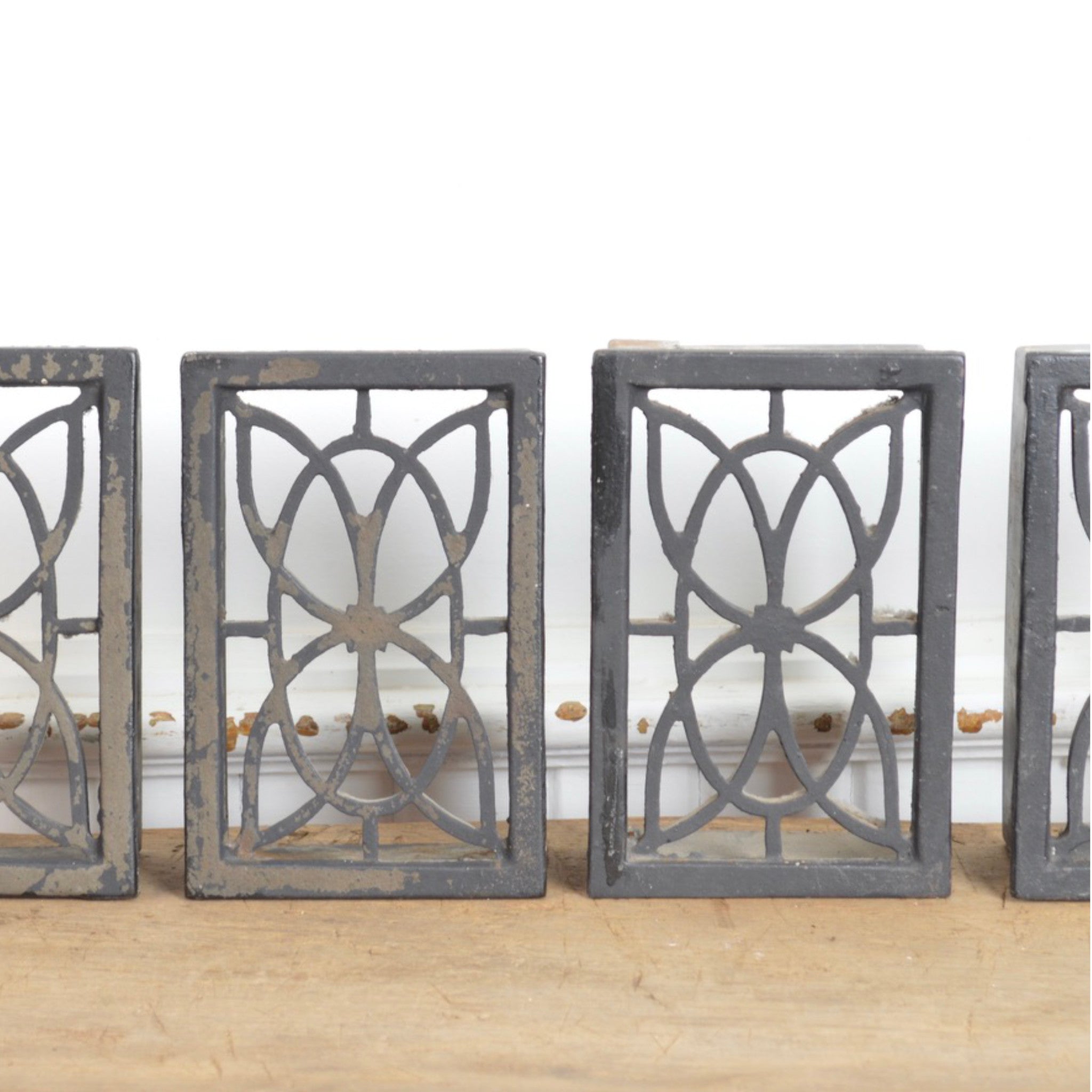 Vintage Cast Iron Fireplace Vents - Salvage-Garden