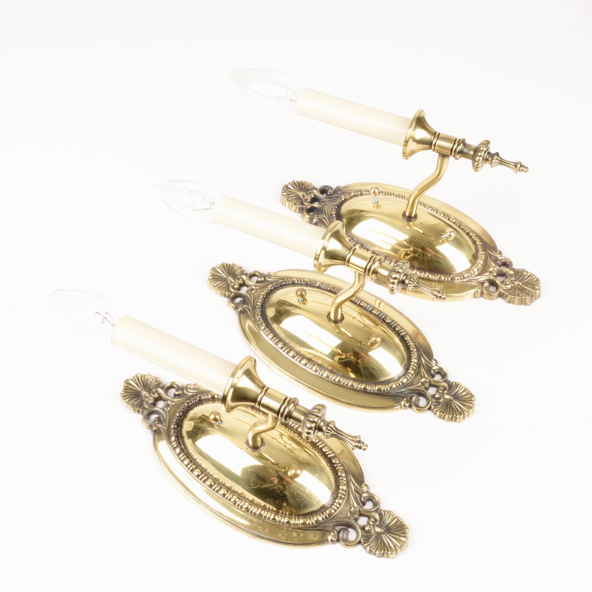 Vintage Edwardian Style Sconces - Salvage-Garden