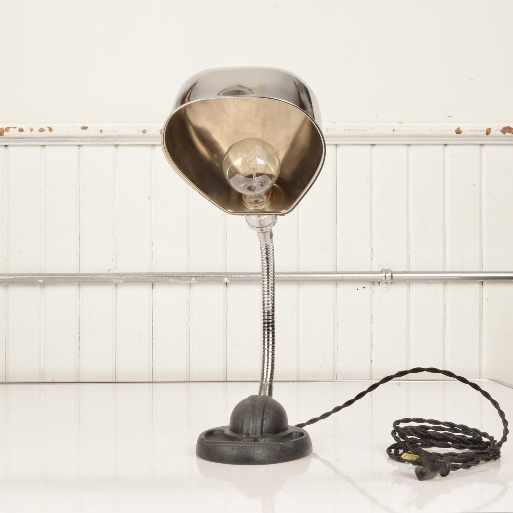 Vintage Gooseneck Lamp By 'Giant' - Salvage-Garden