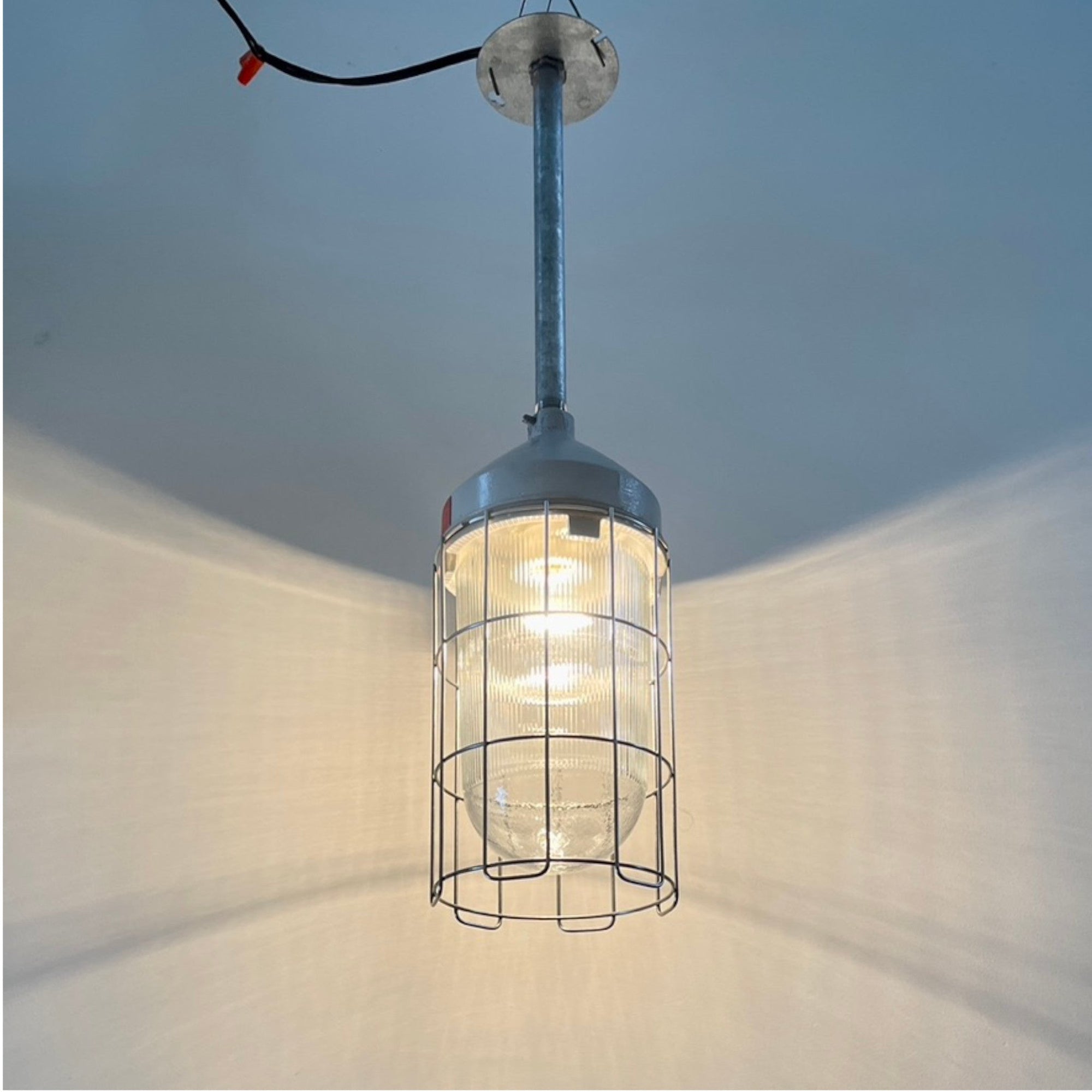 Vintage Industrial Light By Crouse Hinds - Salvage-Garden