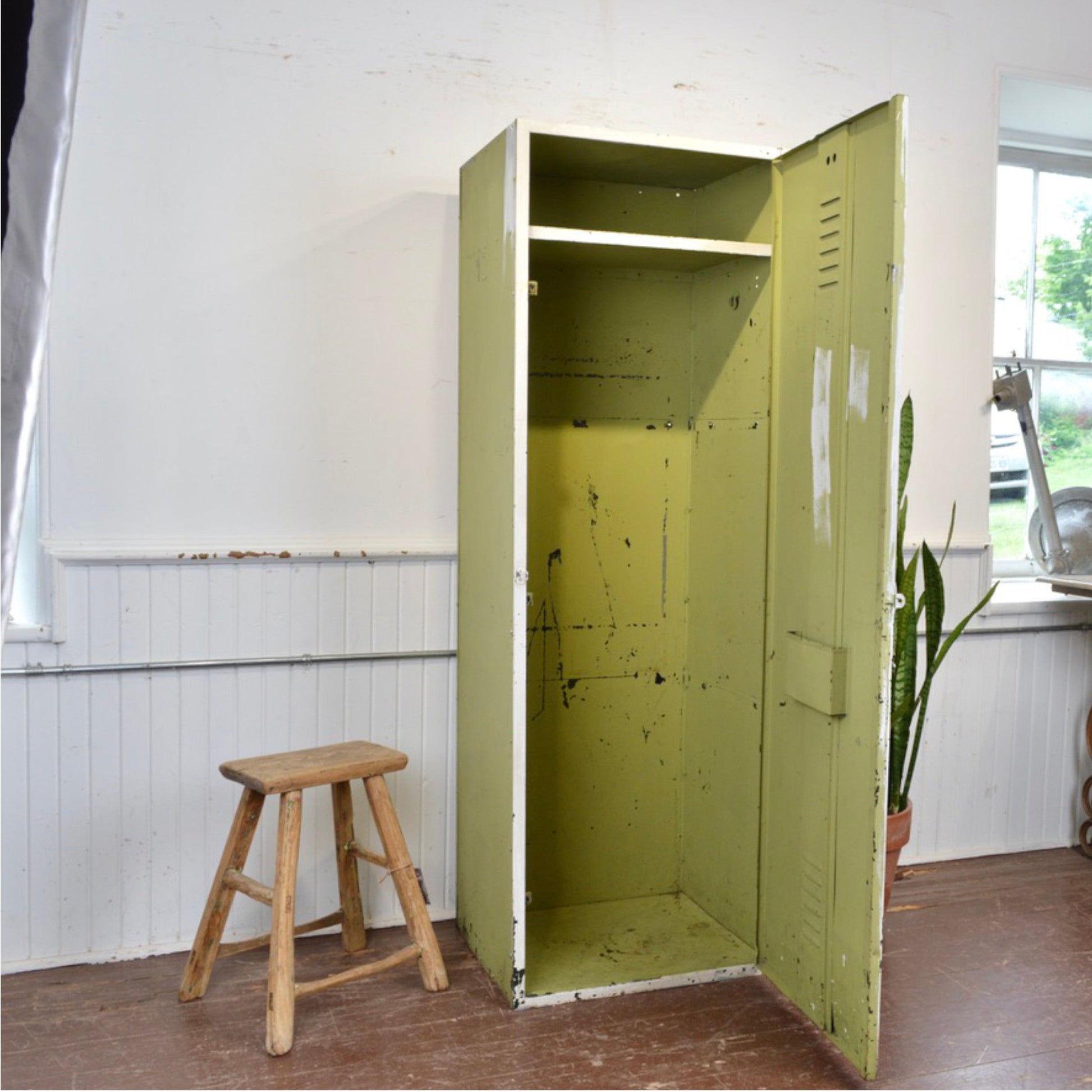 Vintage Industrial Locker - Salvage-Garden