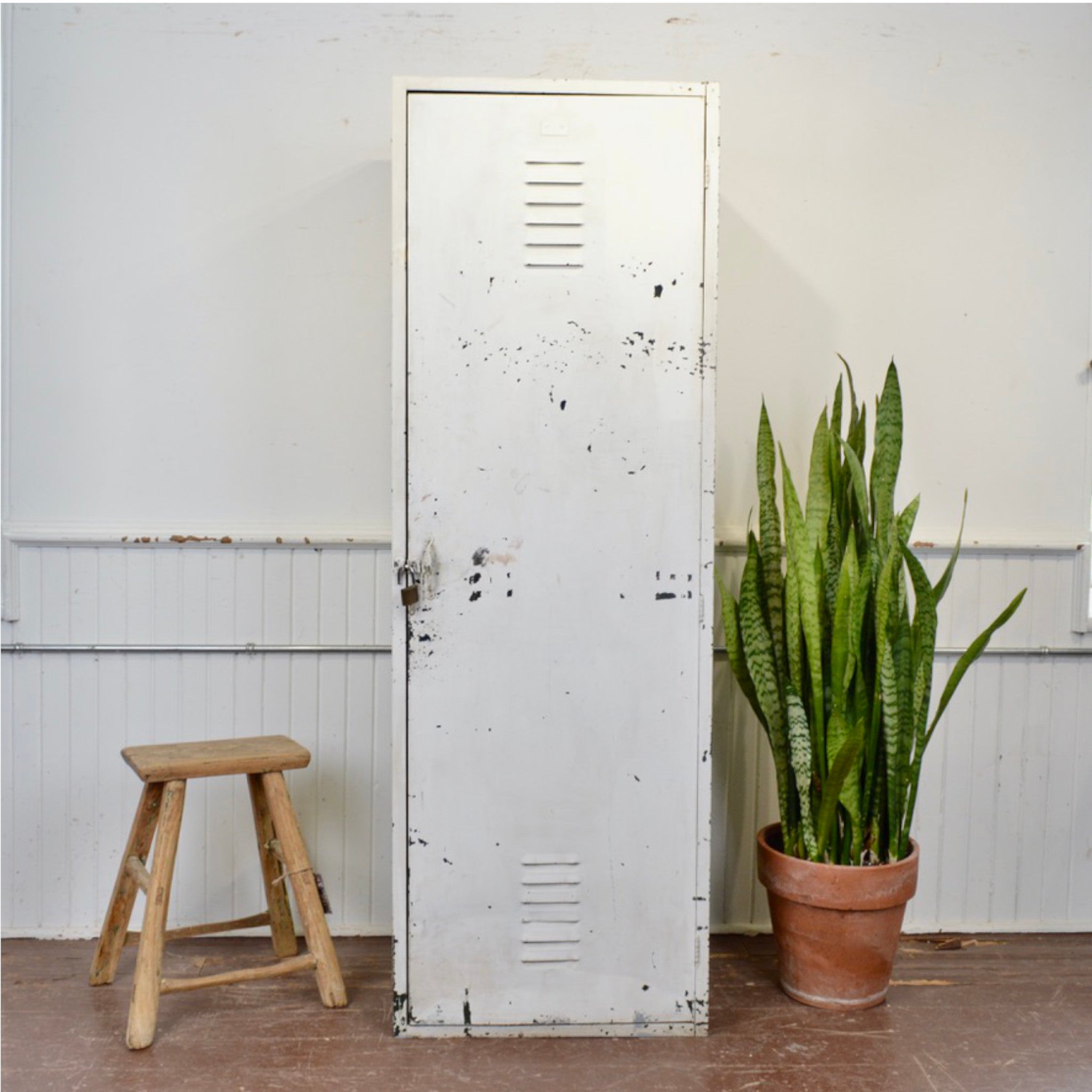 Vintage Industrial Locker - Salvage-Garden