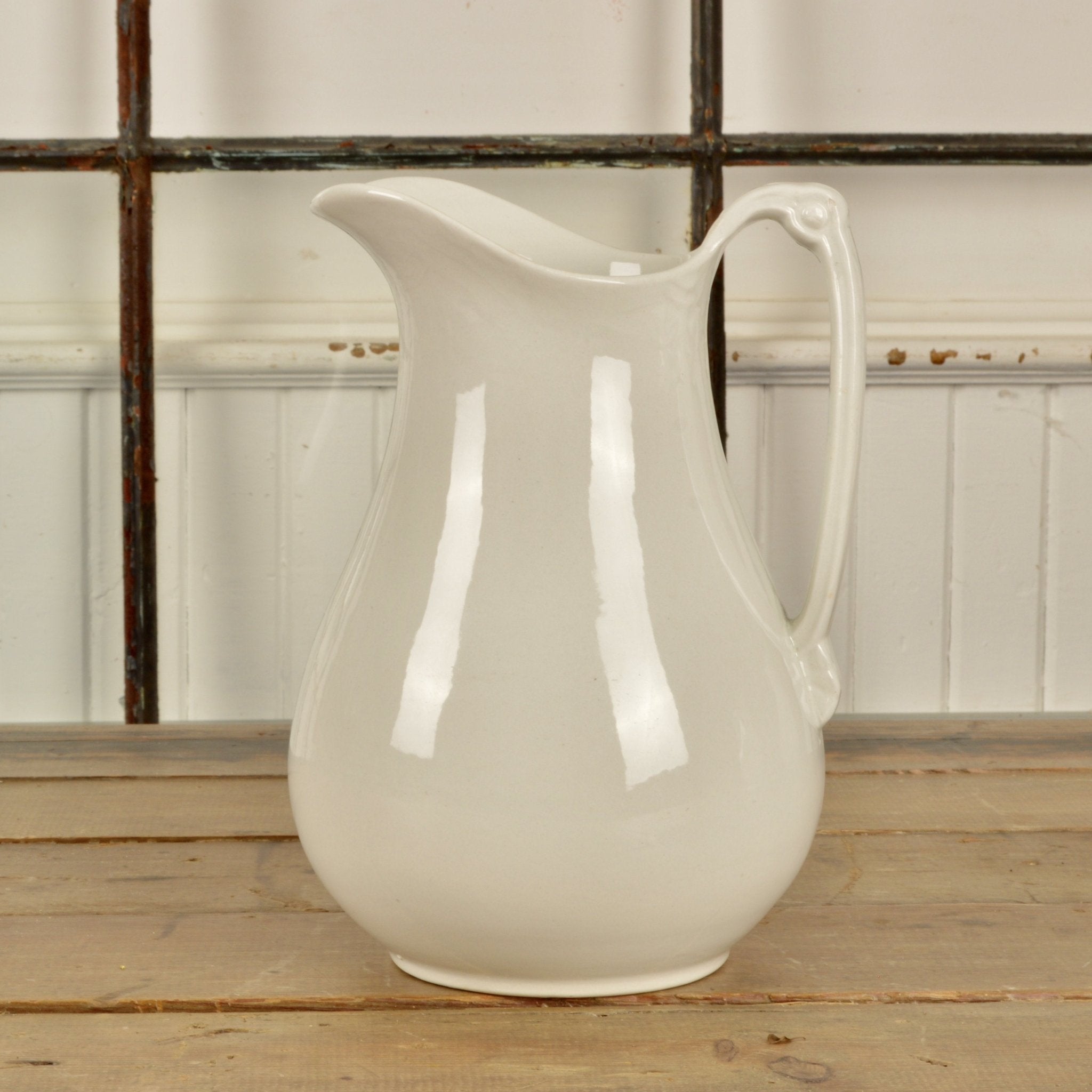 Wood & Sons Ironstone Ware Pitcher - Salvage-Garden