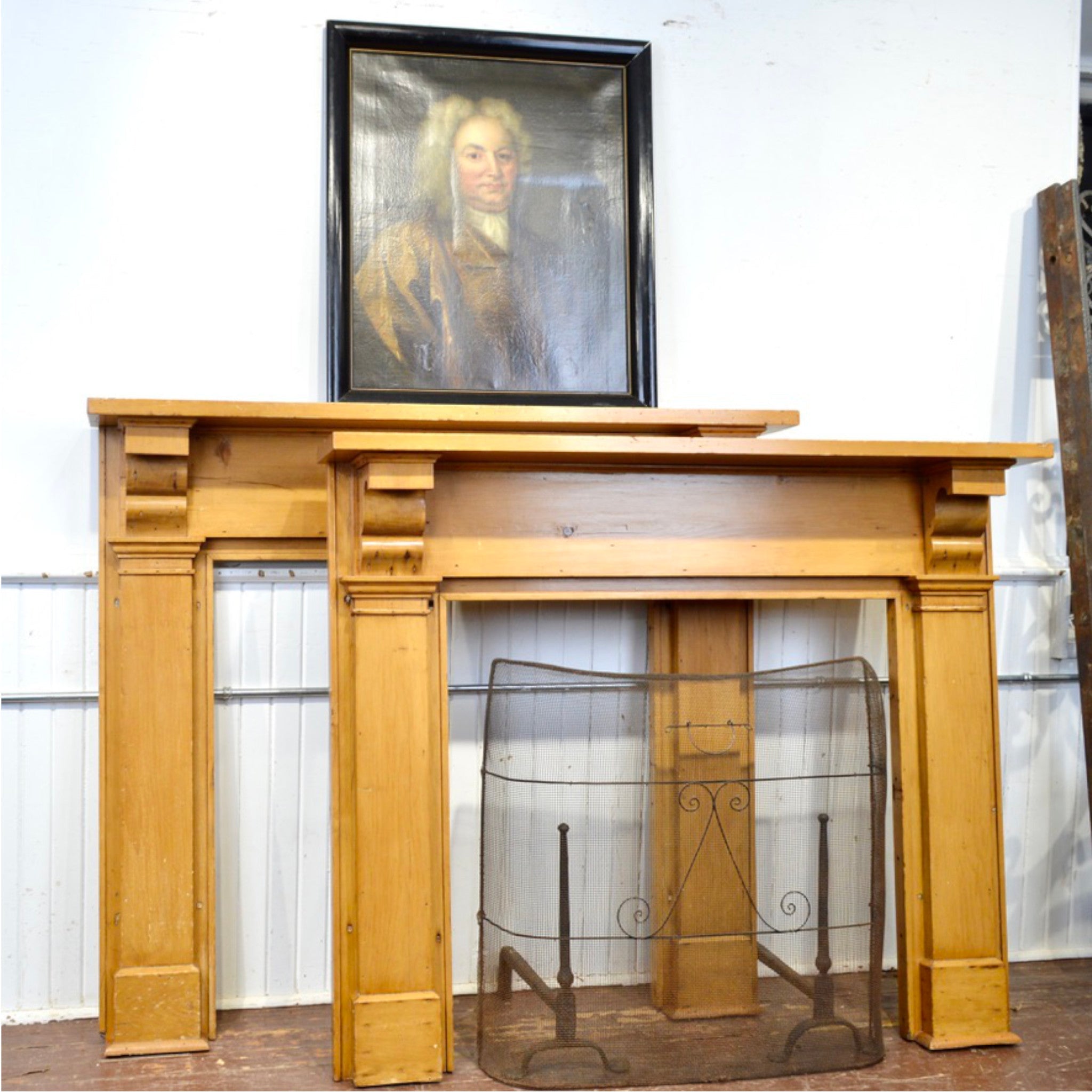 Fireplace Mantels and Accessories - Salvage-Garden