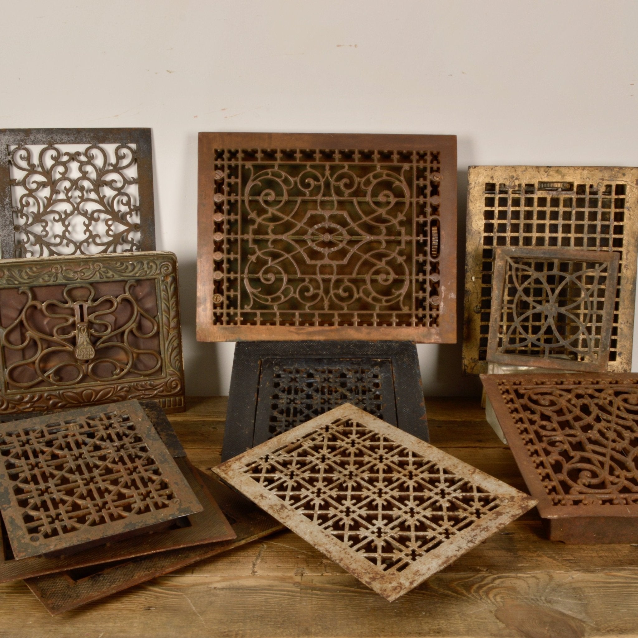 Heating Grates & Vents - Salvage-Garden