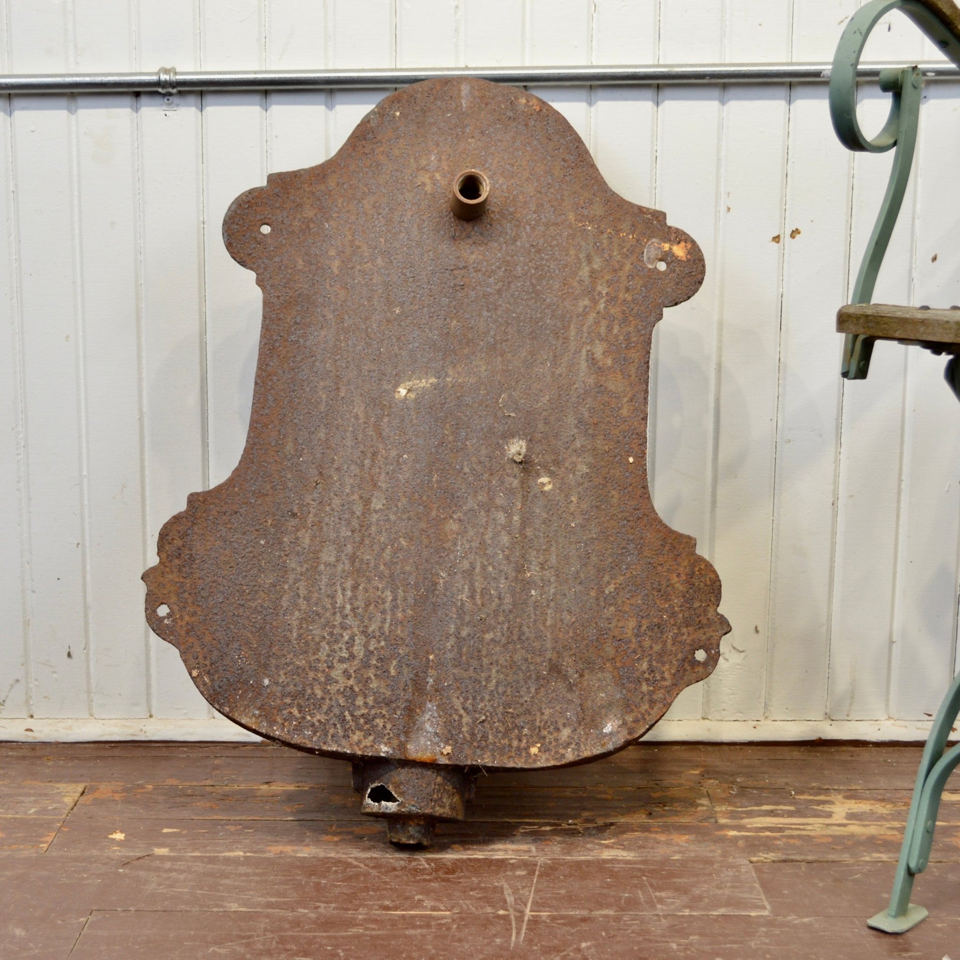 19th Century Cast Iron Lavabo/Fountain with Brass Spigot - Salvage-Garden