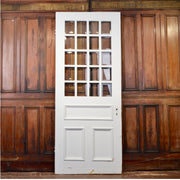 3 Panel Door French Door with 20 Lites - Salvage-Garden